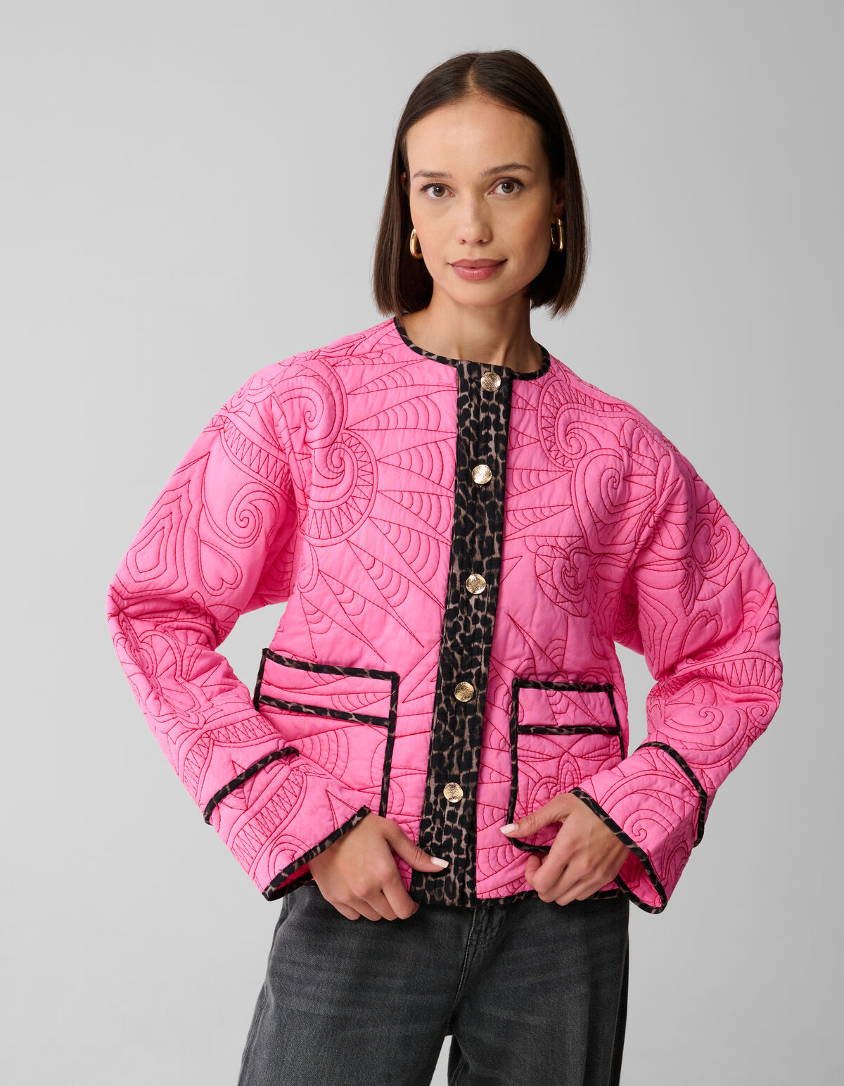 Steppjacke Mix Rosa SHOEBY WOMEN