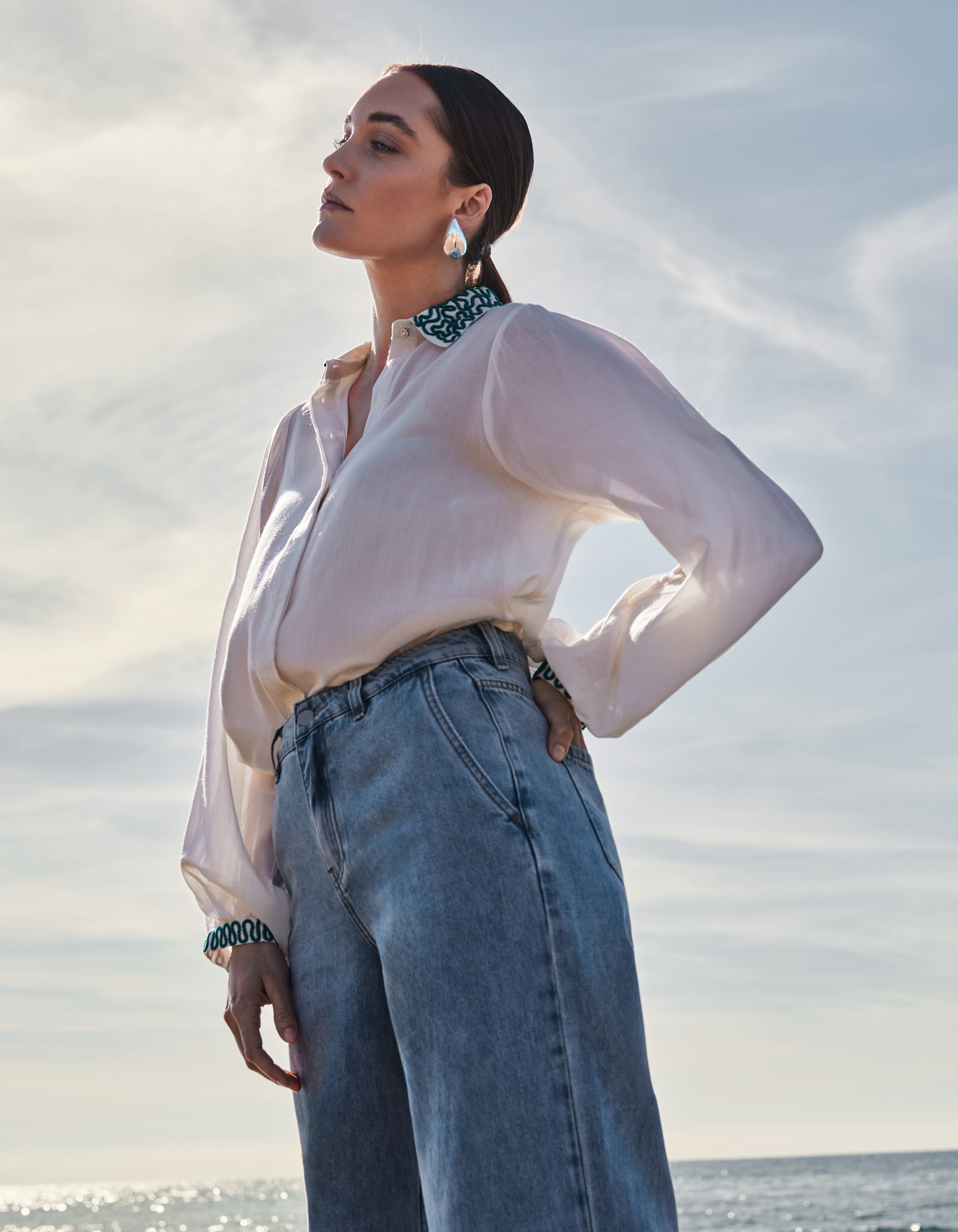 Kordel-Stickerei Bluse Offbroken White By Mieke SHOEBY WOMEN