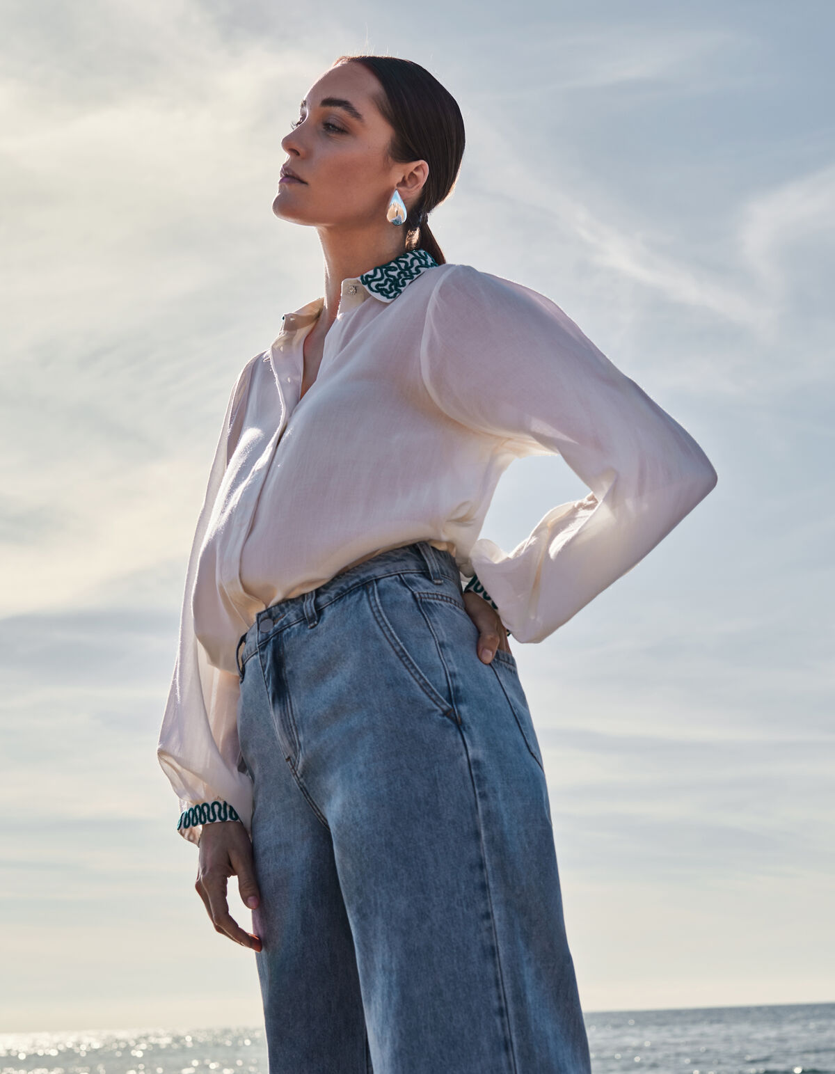 Kordel-Stickerei Bluse Offbroken White By Mieke SHOEBY WOMEN