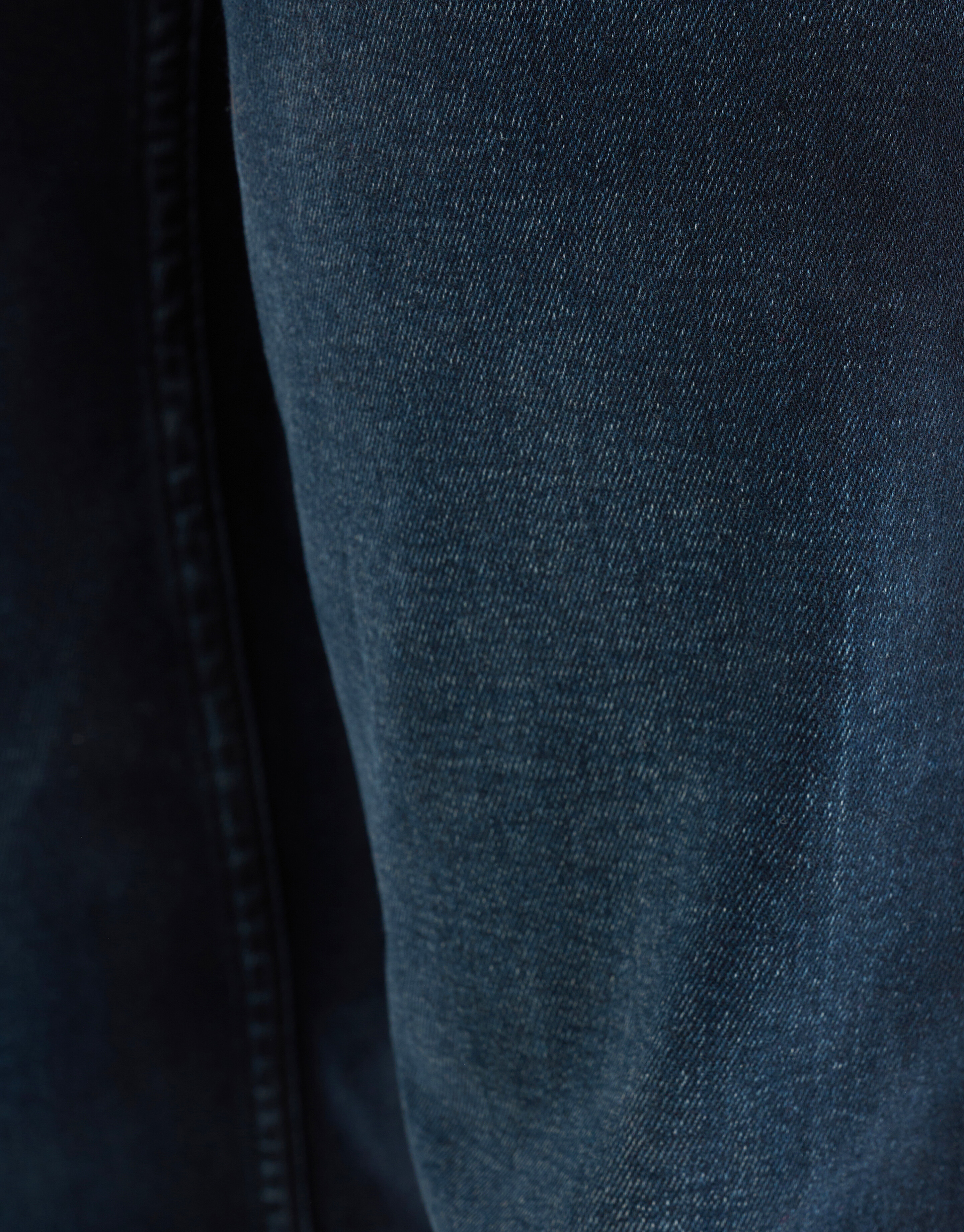 Straight Jeans Blau/Schwarz Länge 34 Refill