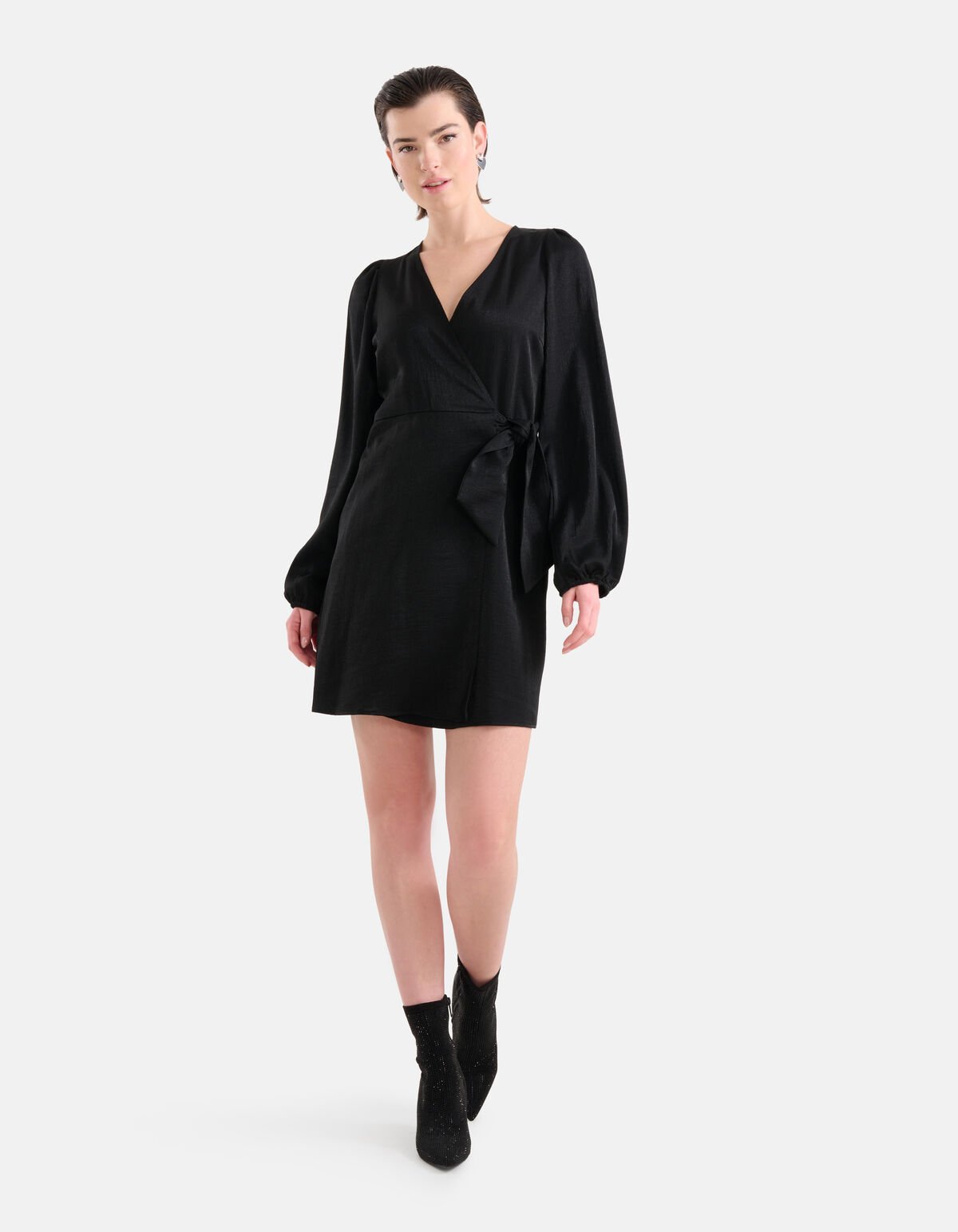 Wickelkleid Schwarz SHOEBY WOMEN