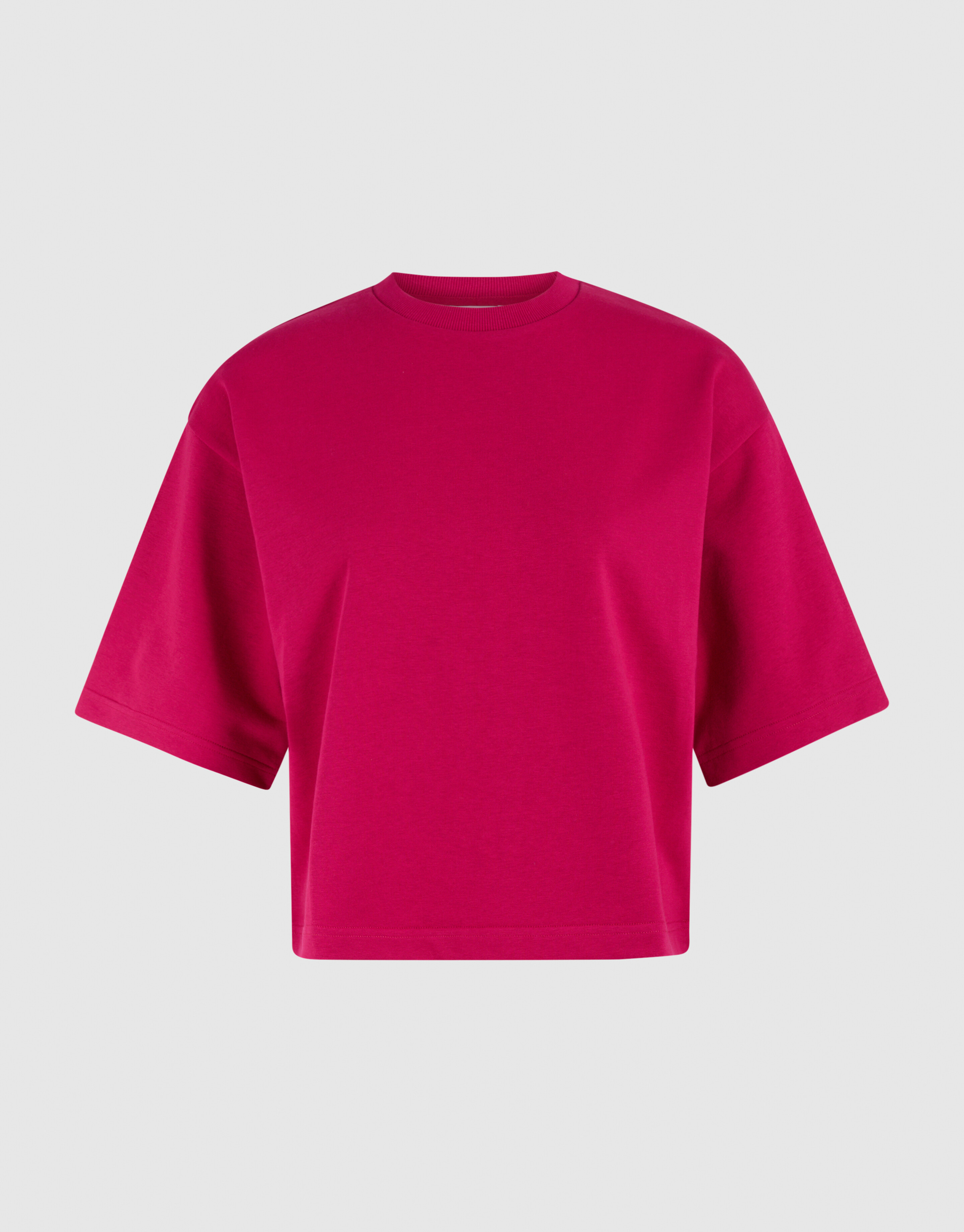 Übergroßes Sweat-T-Shirt Roze/Rood SHOEBY WOMEN