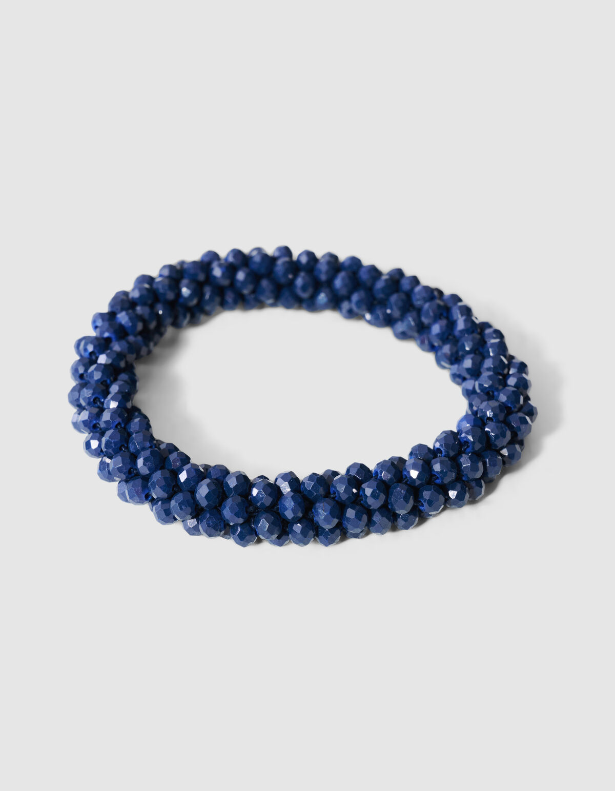 Perlenarmband Dunkelblau SHOEBY ACCESSOIRES
