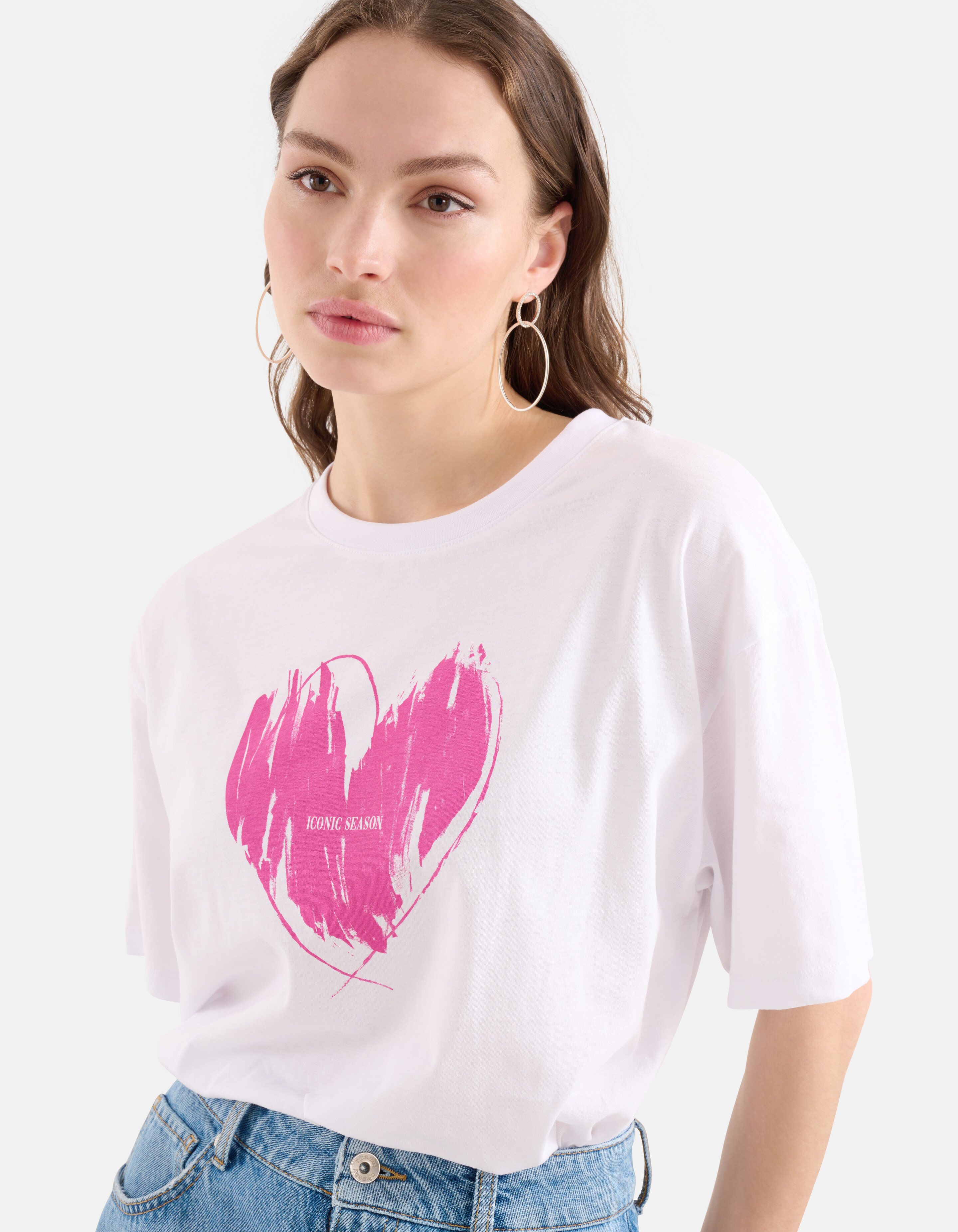 Kunstwerk T-shirt Rosa SHOEBY WOMEN