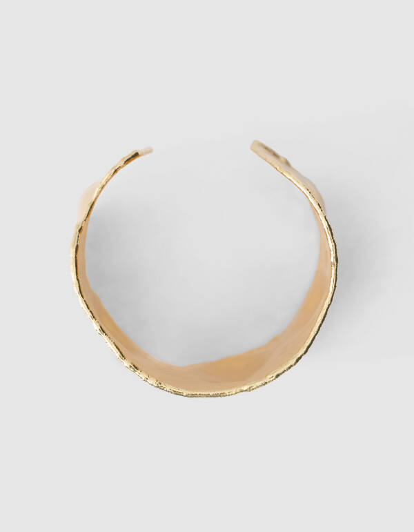 Big Bangle Armband Gold SHOEBY ACCESSOIRES