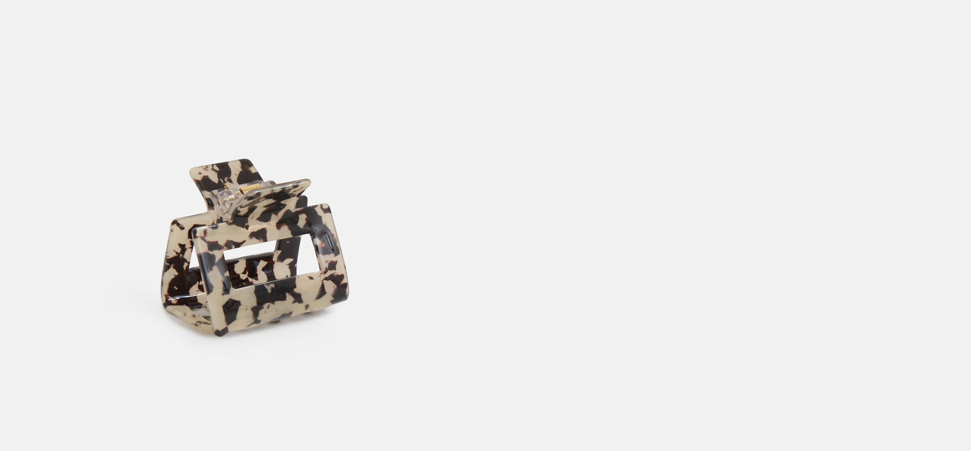 Haarspange Beige/Schwarz SHOEBY ACCESSOIRES