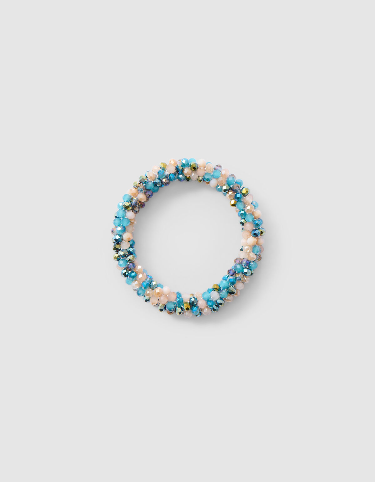 Perlen Haargummi Blau SHOEBY ACCESSOIRES