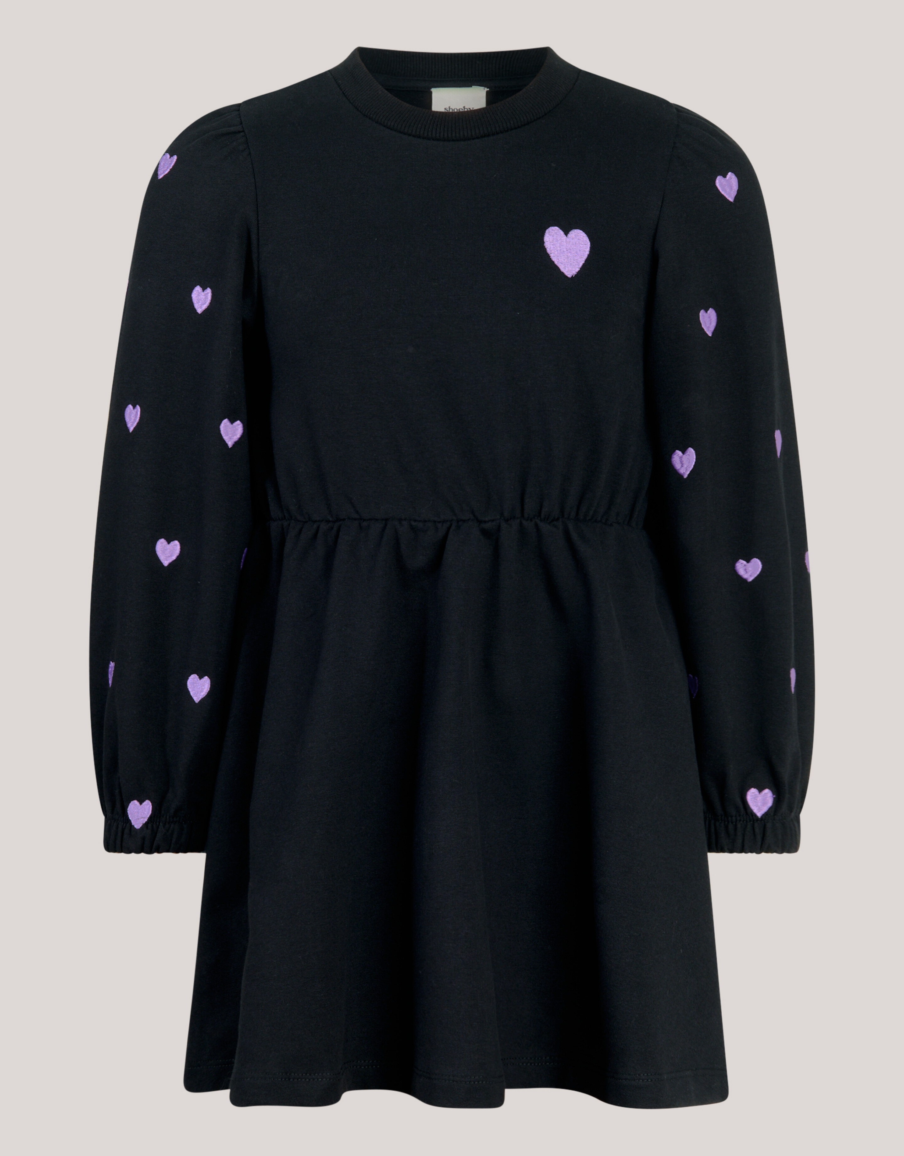 Sweat Puff Dress Schwarz SHOEBY GIRLS