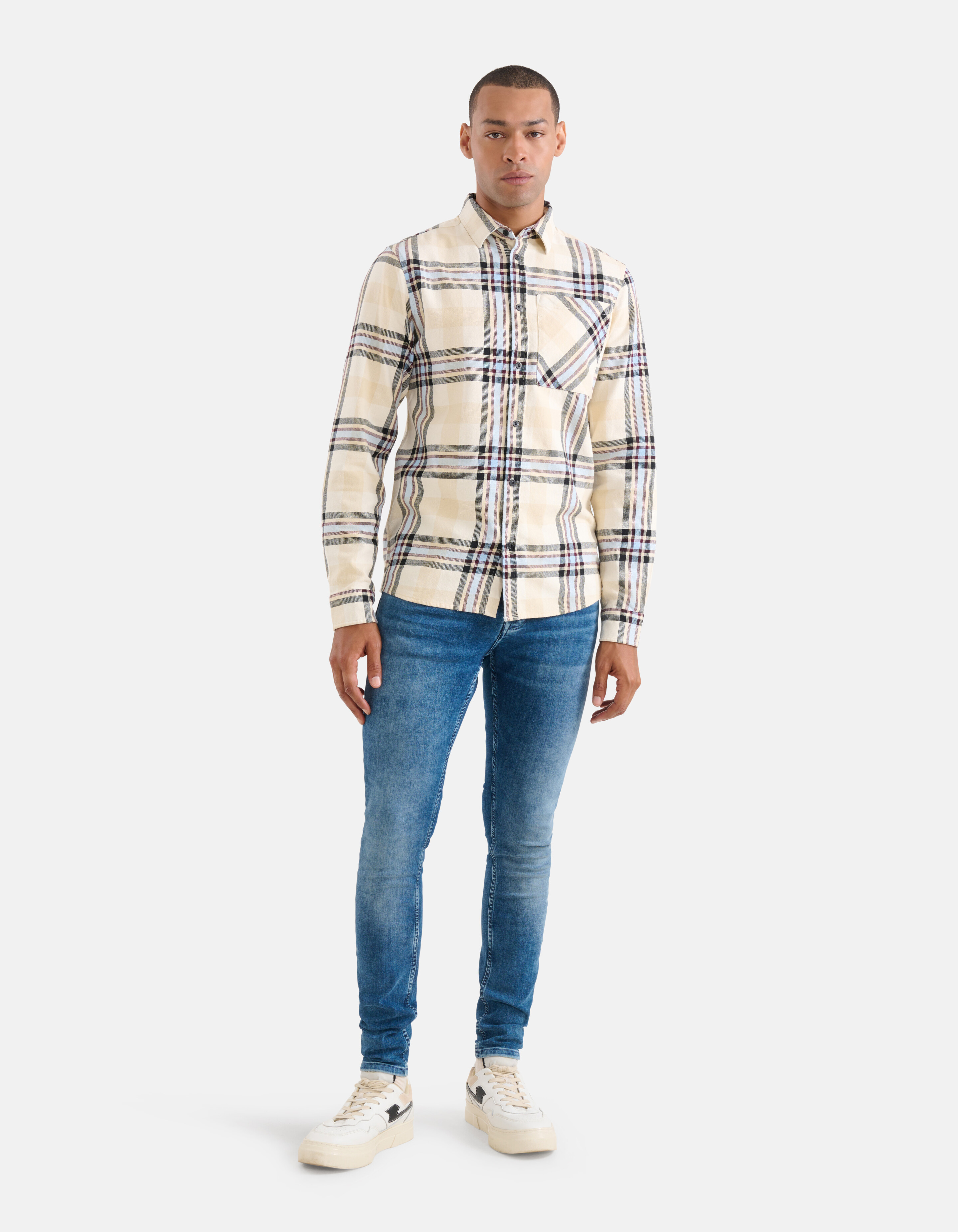 Kariertes Hemd Off White SHOEBY MEN