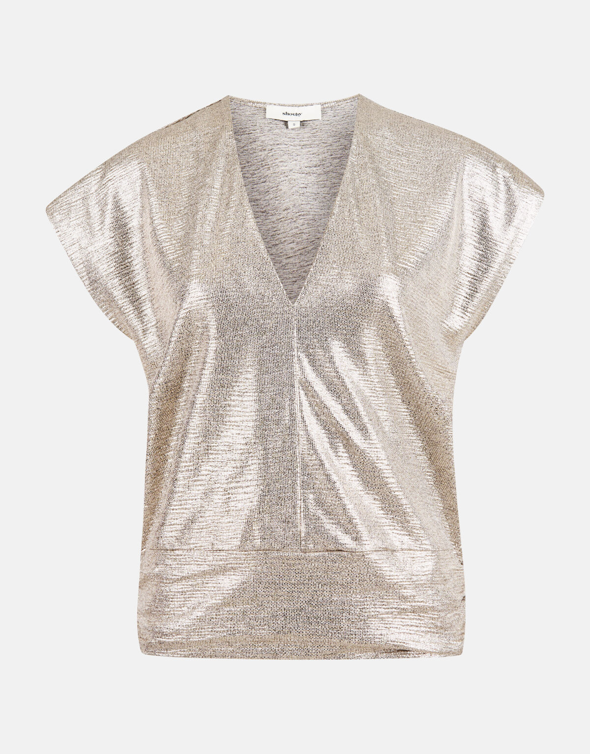 Metallic Top Zilver SHOEBY WOMEN