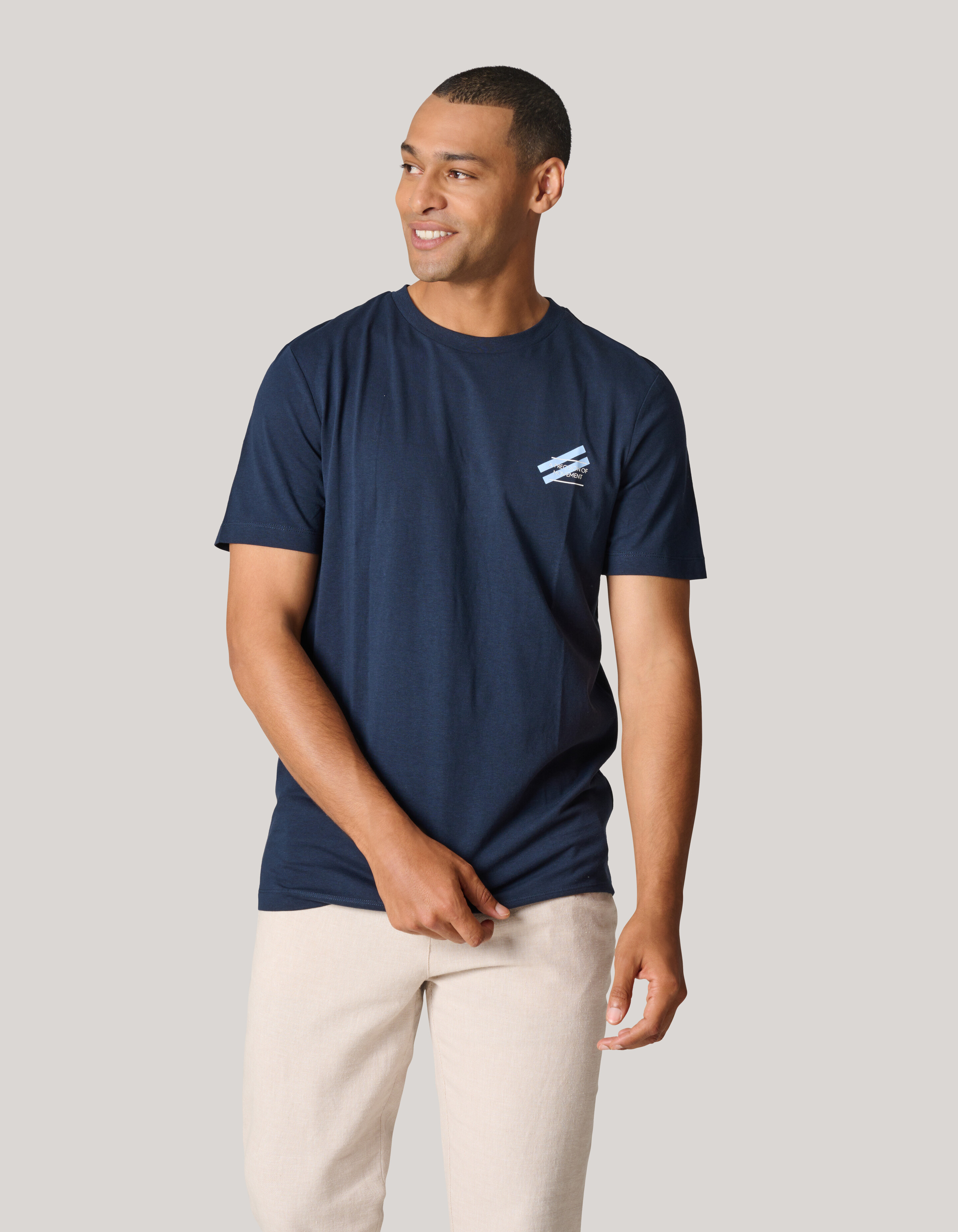 Artwork T-shirt Dunkelblau SHOEBY MEN