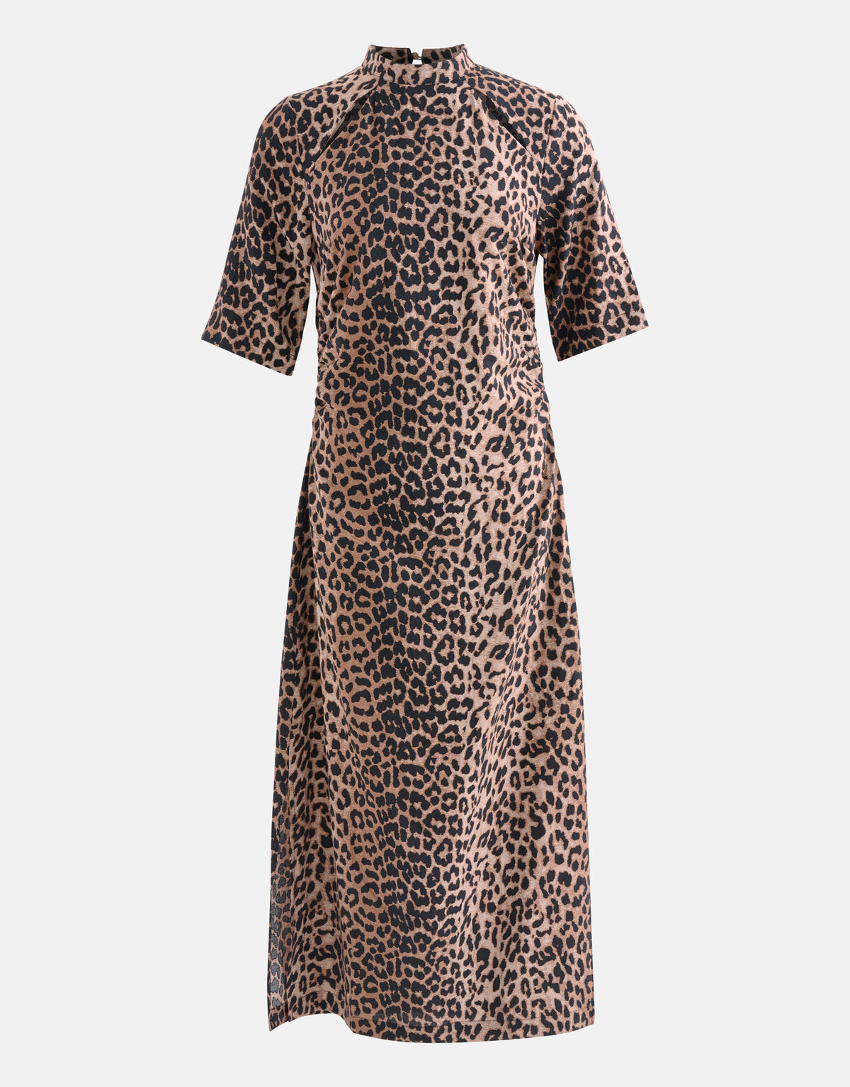 Leopard bedrucktes Kleid Braun SHOEBY WOMEN