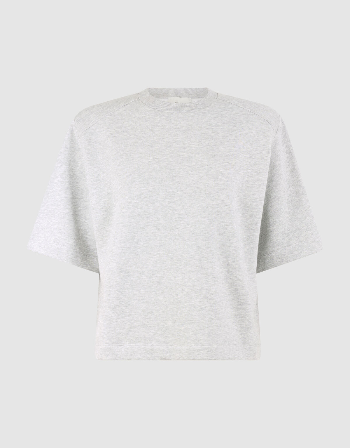 &Uuml;bergro&szlig;es Sweatshirt T-Shirt Hellgrau SHOEBY WOMEN