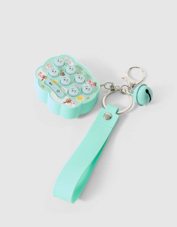 Happy Pop-it Schl&uuml;sselanh&auml;nger Gr&uuml;n SHOEBY ACCESSOIRES