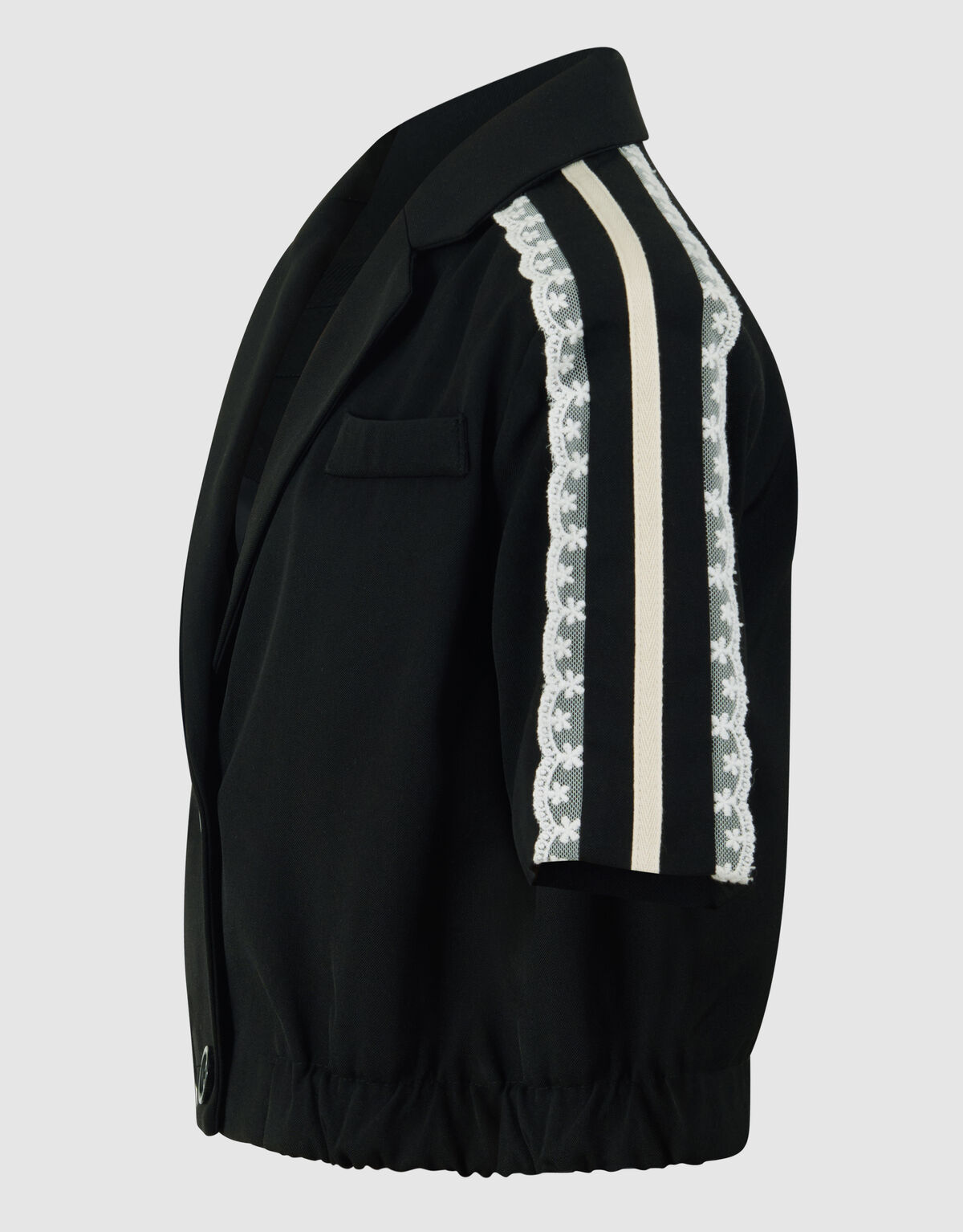 Gek&uuml;rzter Kantenblazer Schwarz SHOEBY GIRLS