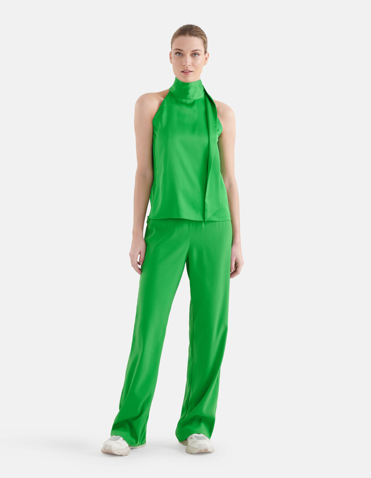 Satin-Träger-Top Grün von Mieke SHOEBY WOMEN