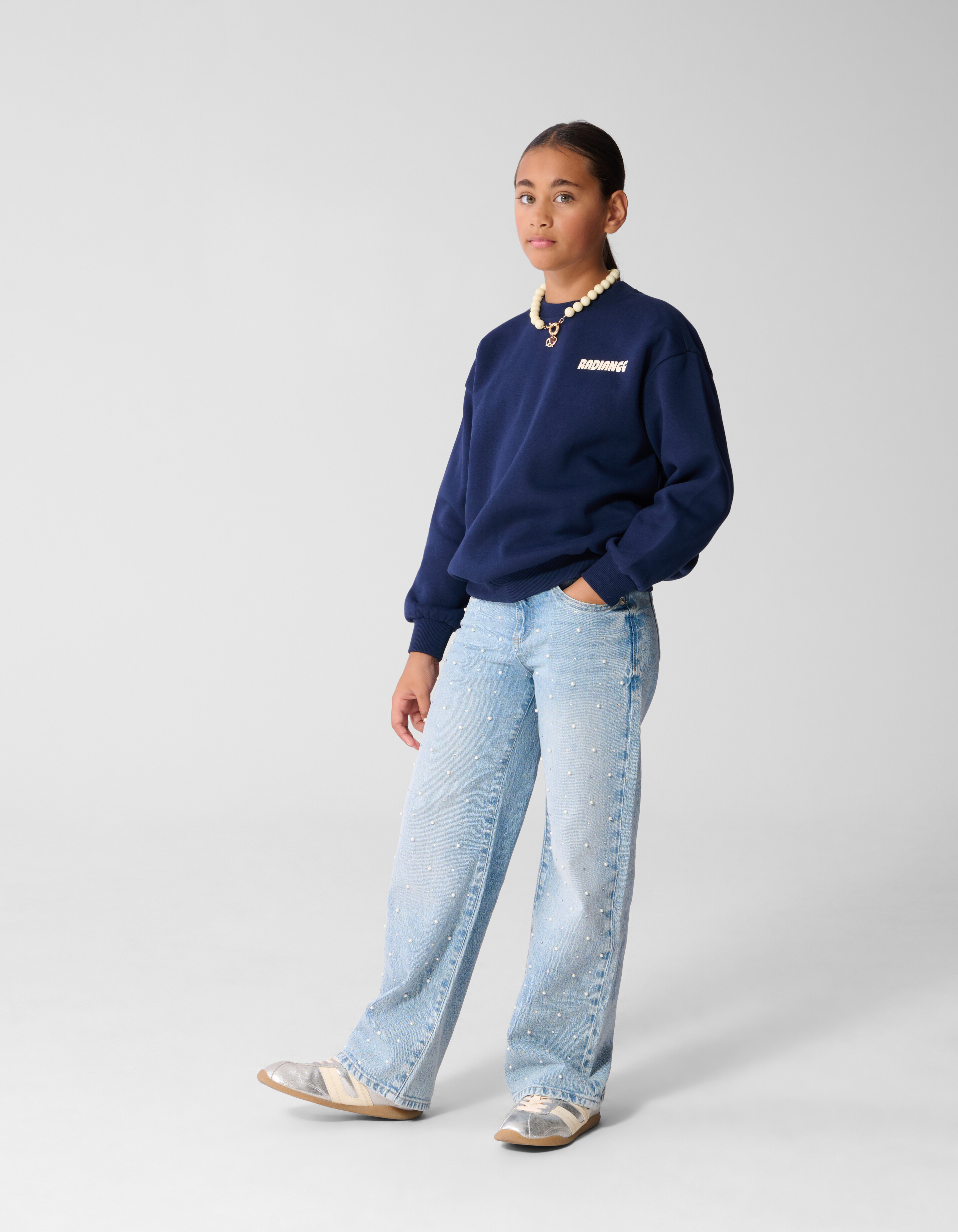 Radiance Sweatshirt Dunkelblau SHOEBY GIRLS