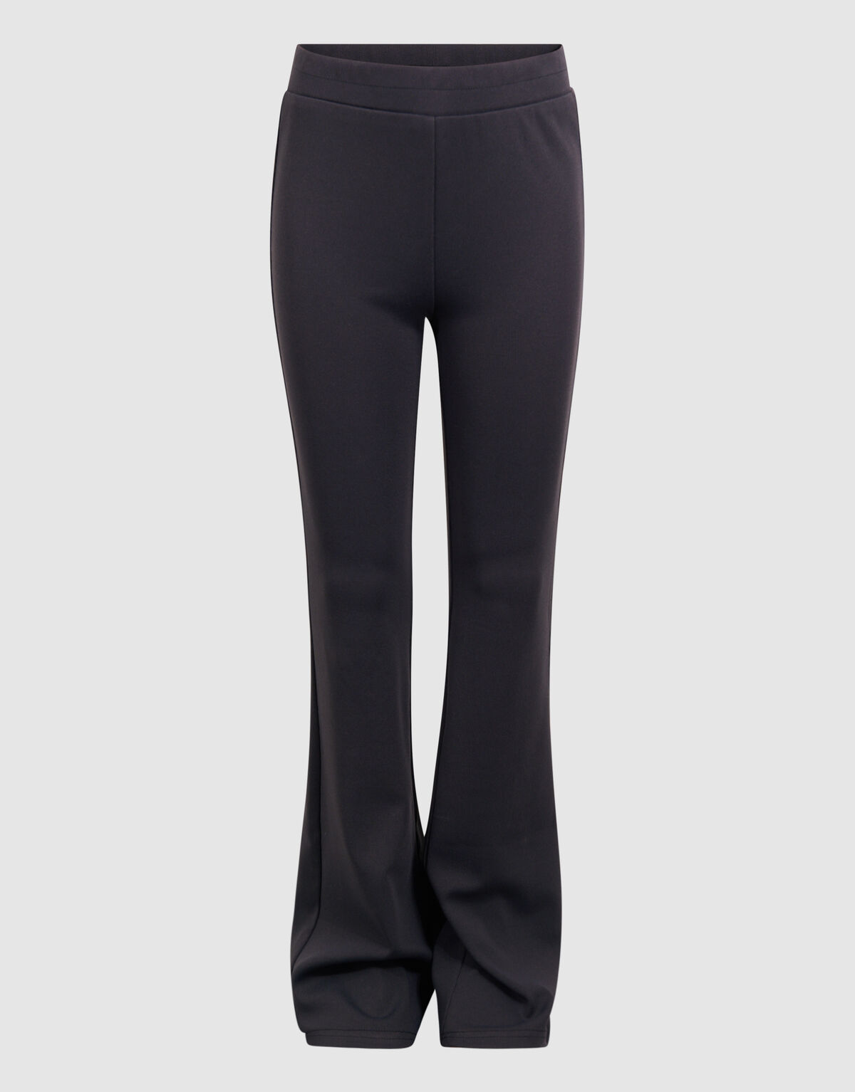 Ripp-Leggings mit ausgestelltem Bein Dunkelgrau SHOEBY GIRLS