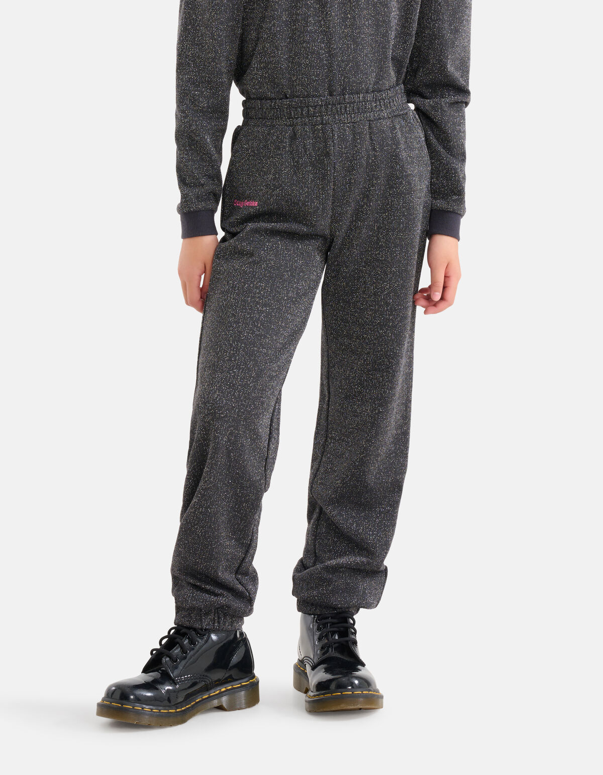 Glitzer-Jogger Dunkelgrau SHOEBY GIRLS