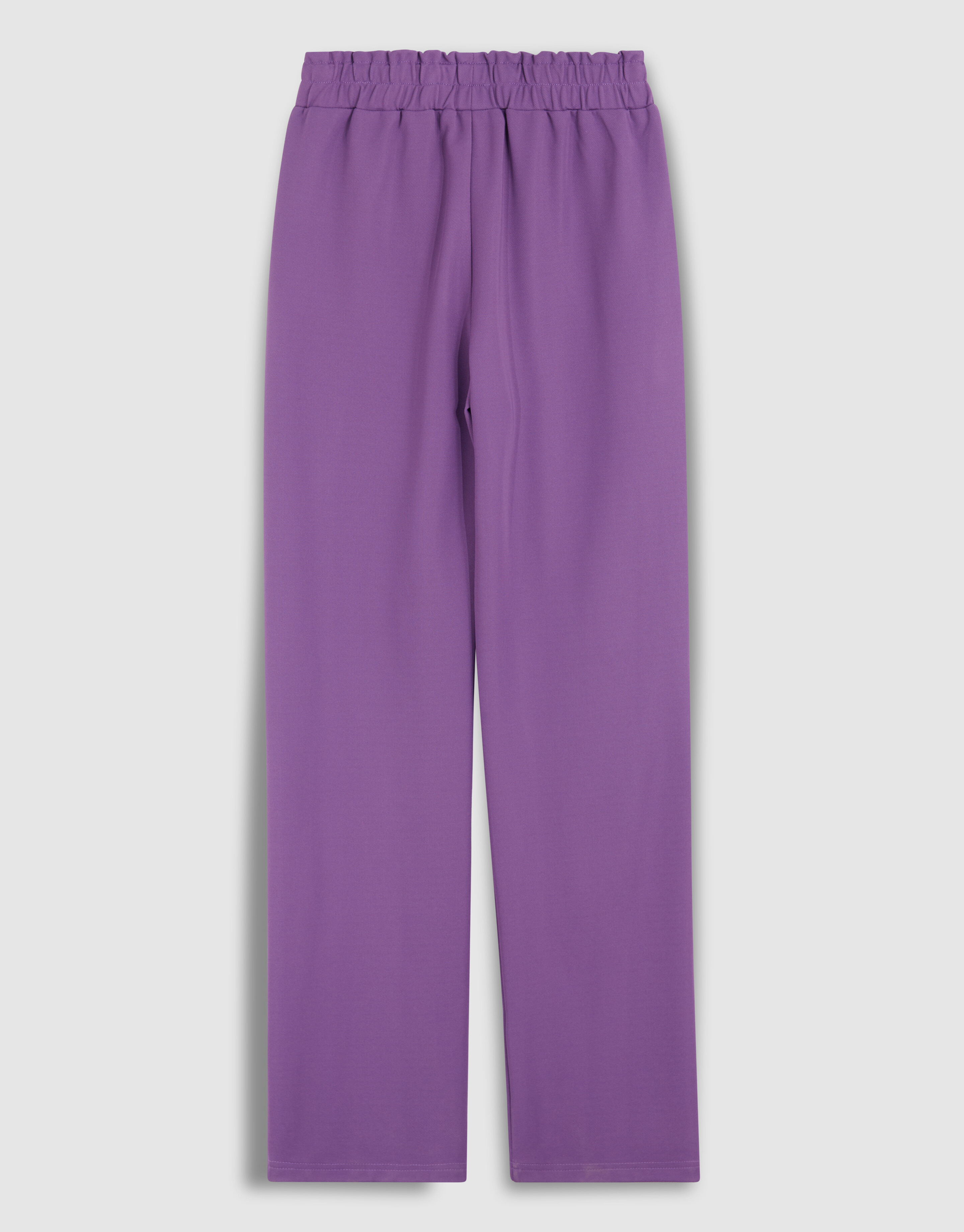 Basis Wide Leg Broek Paars SHOEBY GIRLS