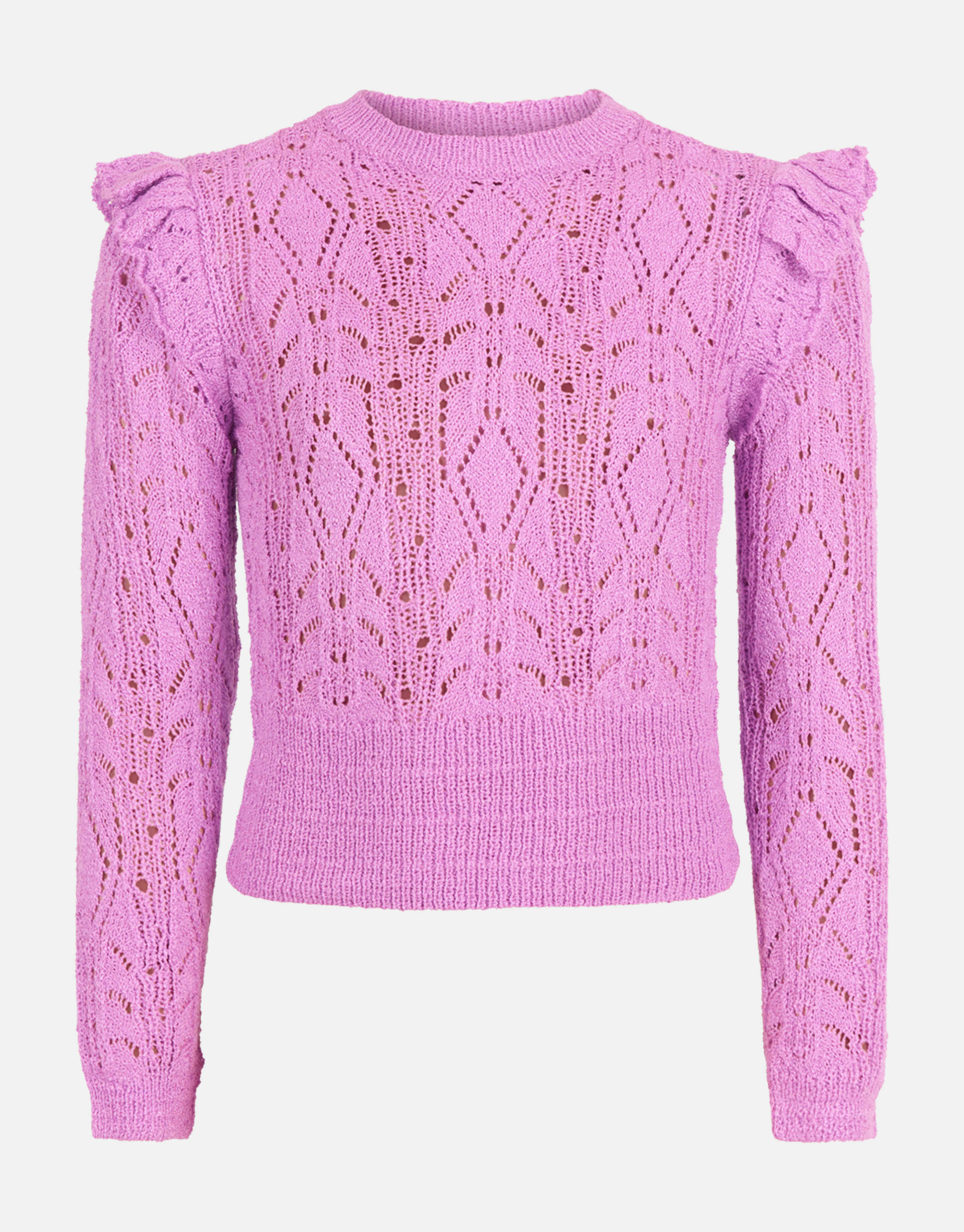 Ajour Top Hellviolett SHOEBY GIRLS