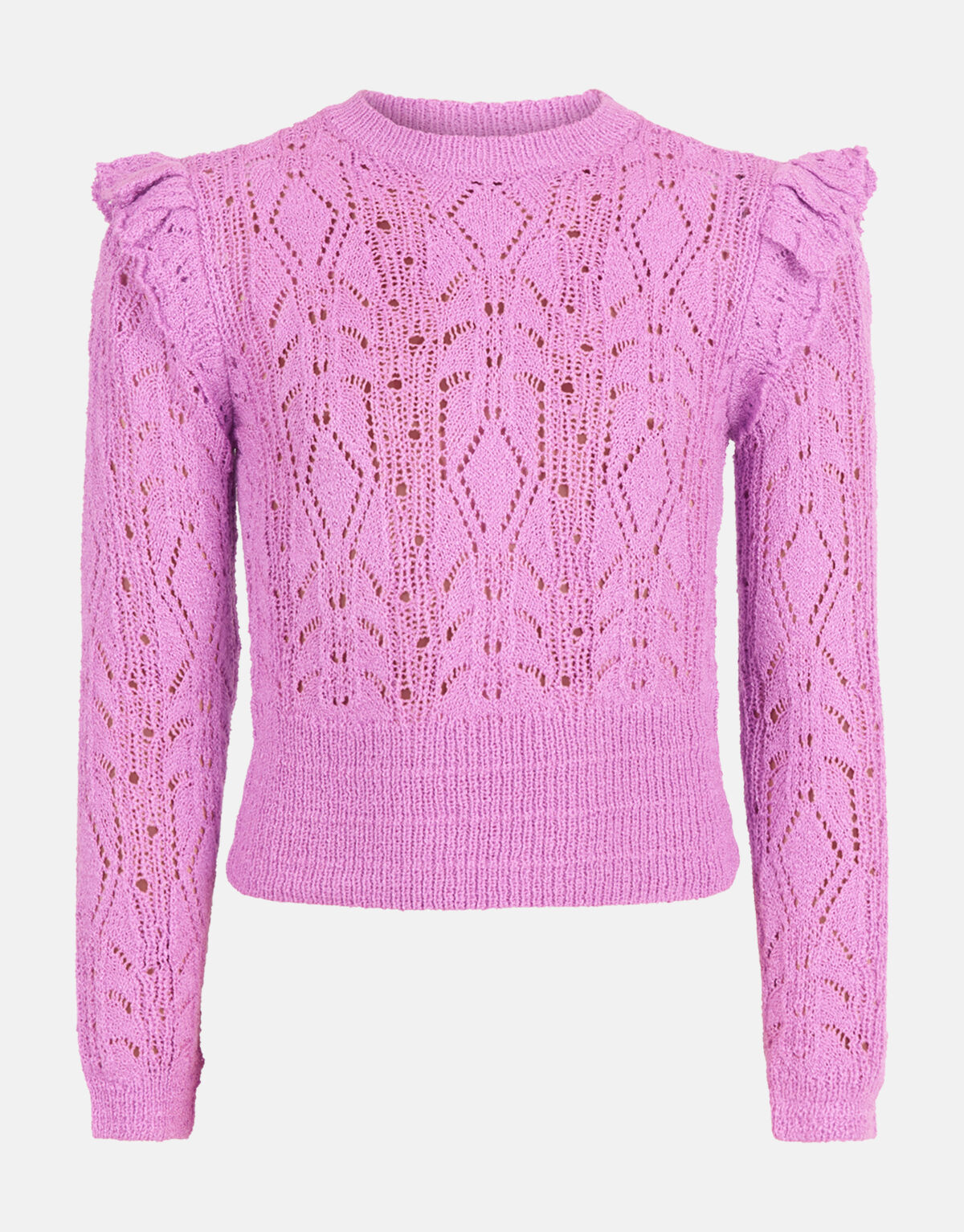 Ajour Top Hellviolett SHOEBY GIRLS