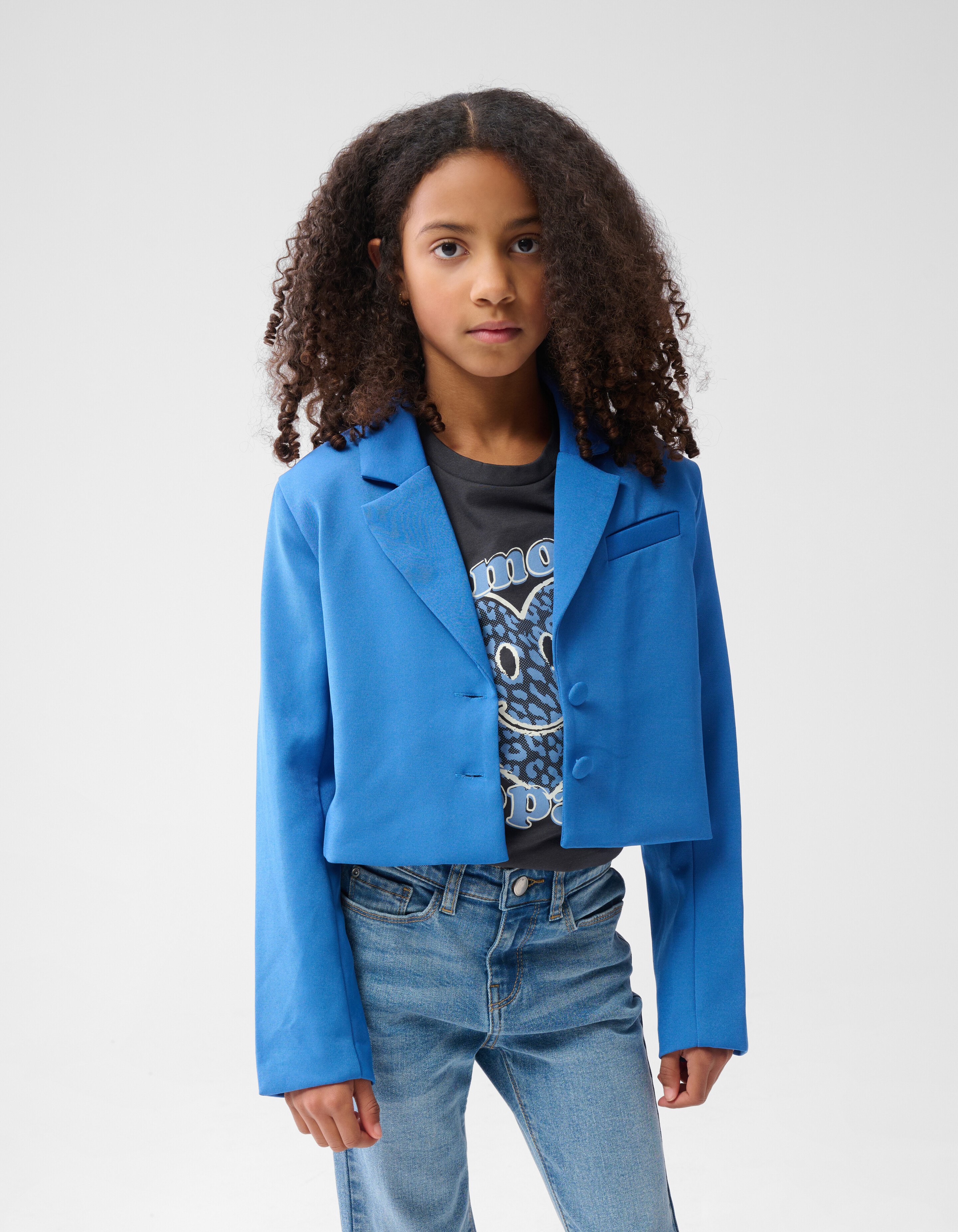 Kurzer Blazer Blau SHOEBY GIRLS