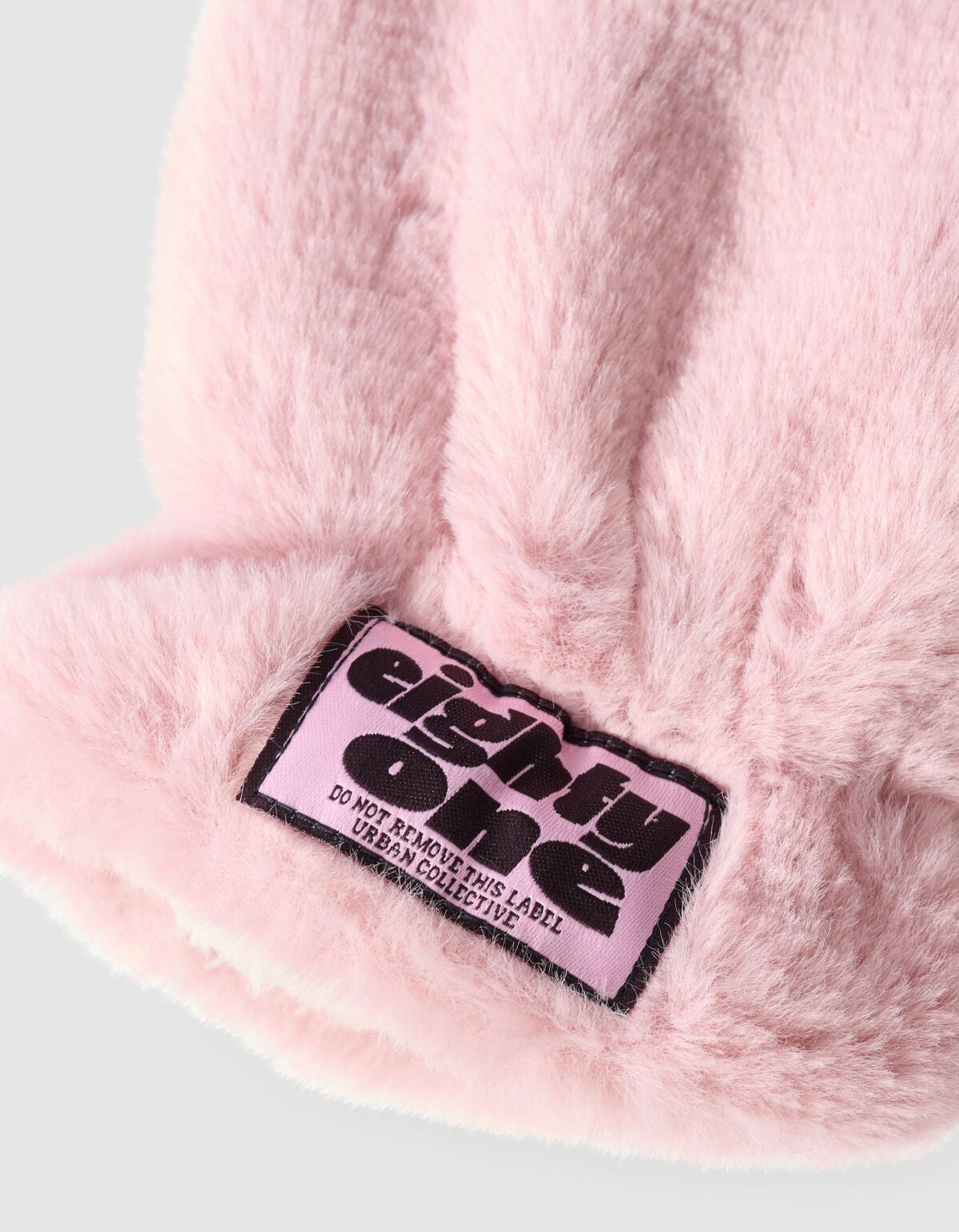 Teddy-F&auml;ustlinge Hellrosa SHOEBY ACCESSOIRES