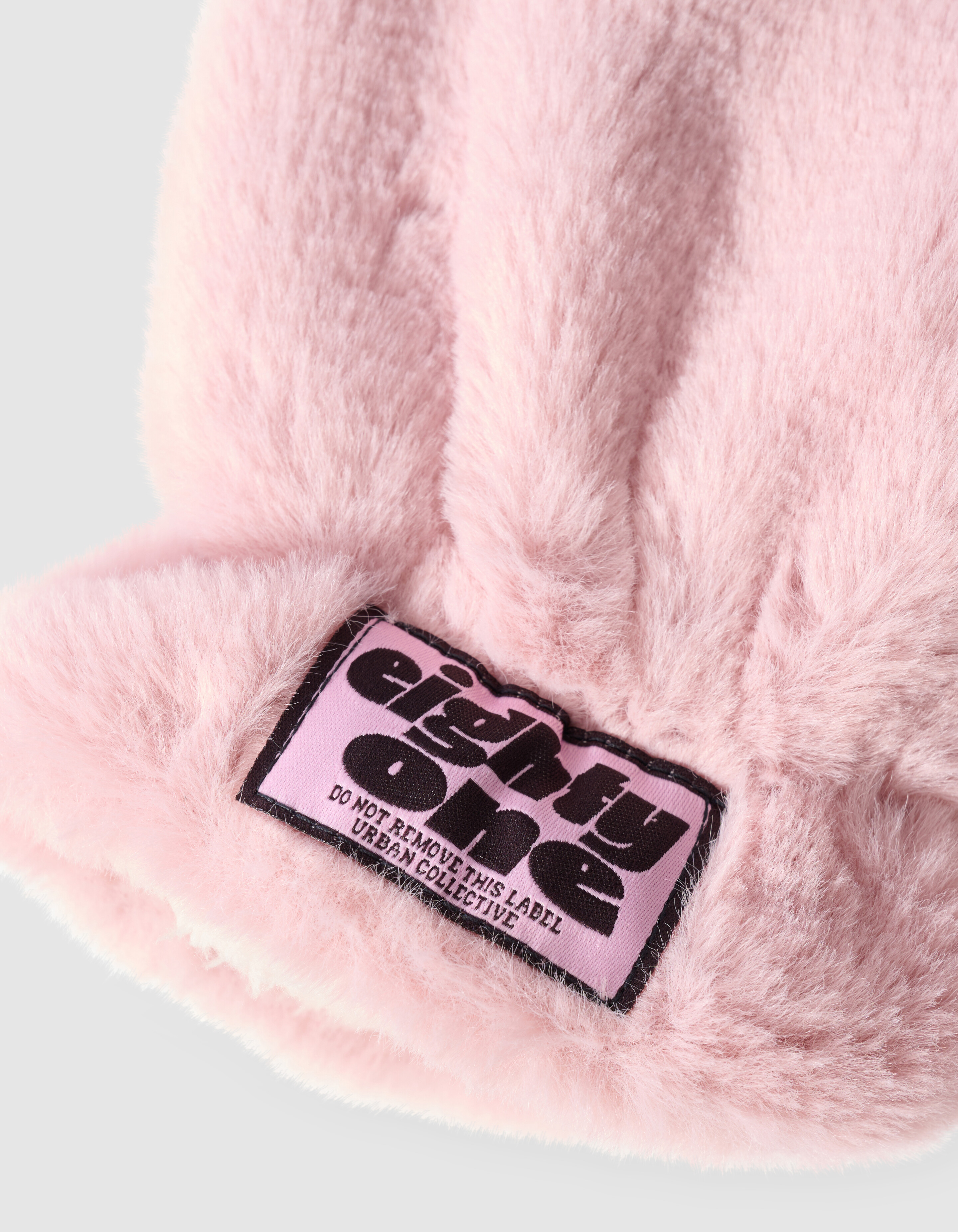 Teddy-F&auml;ustlinge Hellrosa SHOEBY ACCESSOIRES