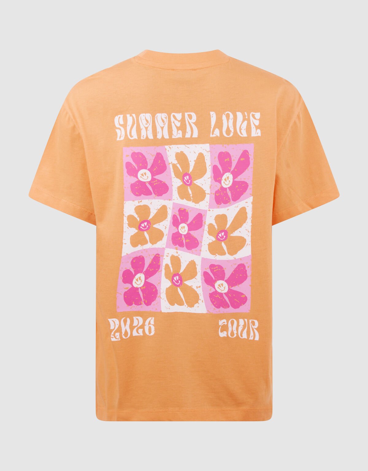Summer Love T-Shirt Orange SHOEBY GIRLS