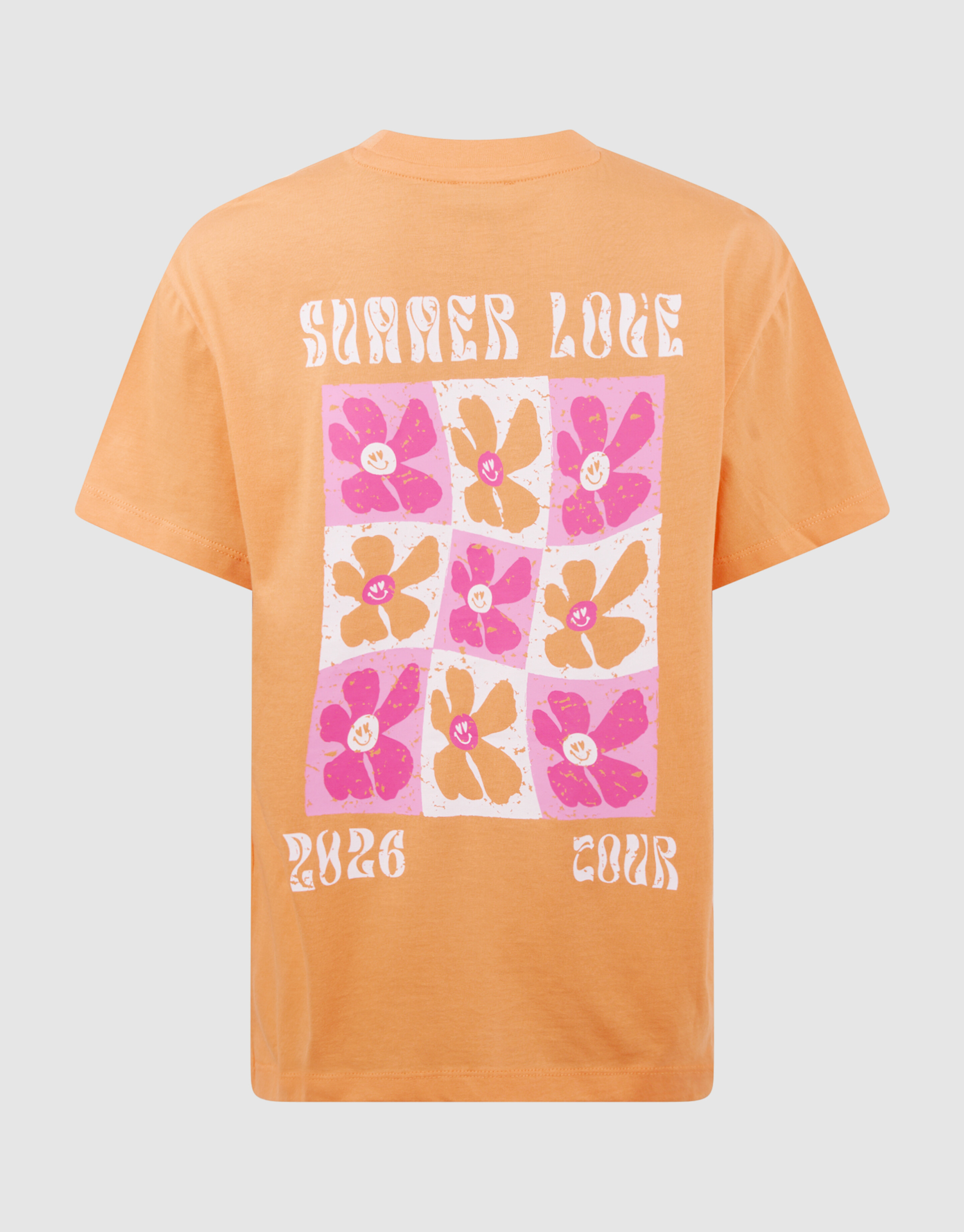 Summer Love T-Shirt Orange SHOEBY GIRLS