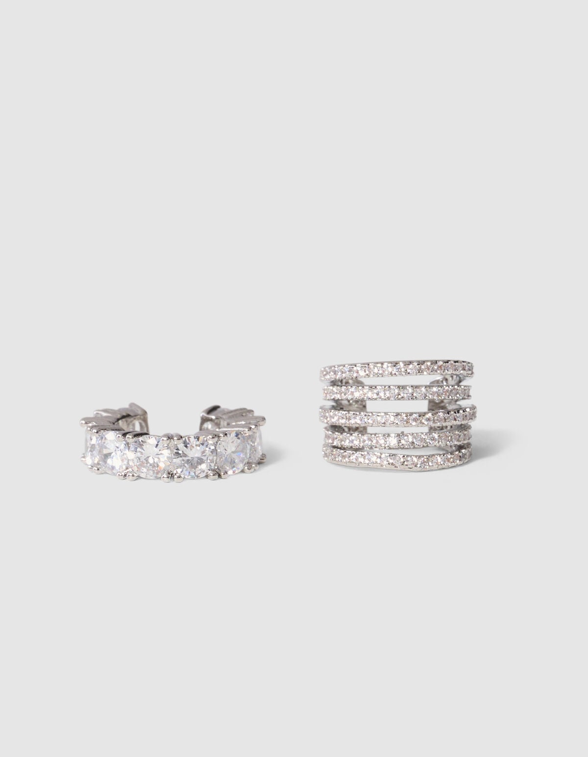 Strass Earcuff Set Silber SHOEBY ACCESSOIRES