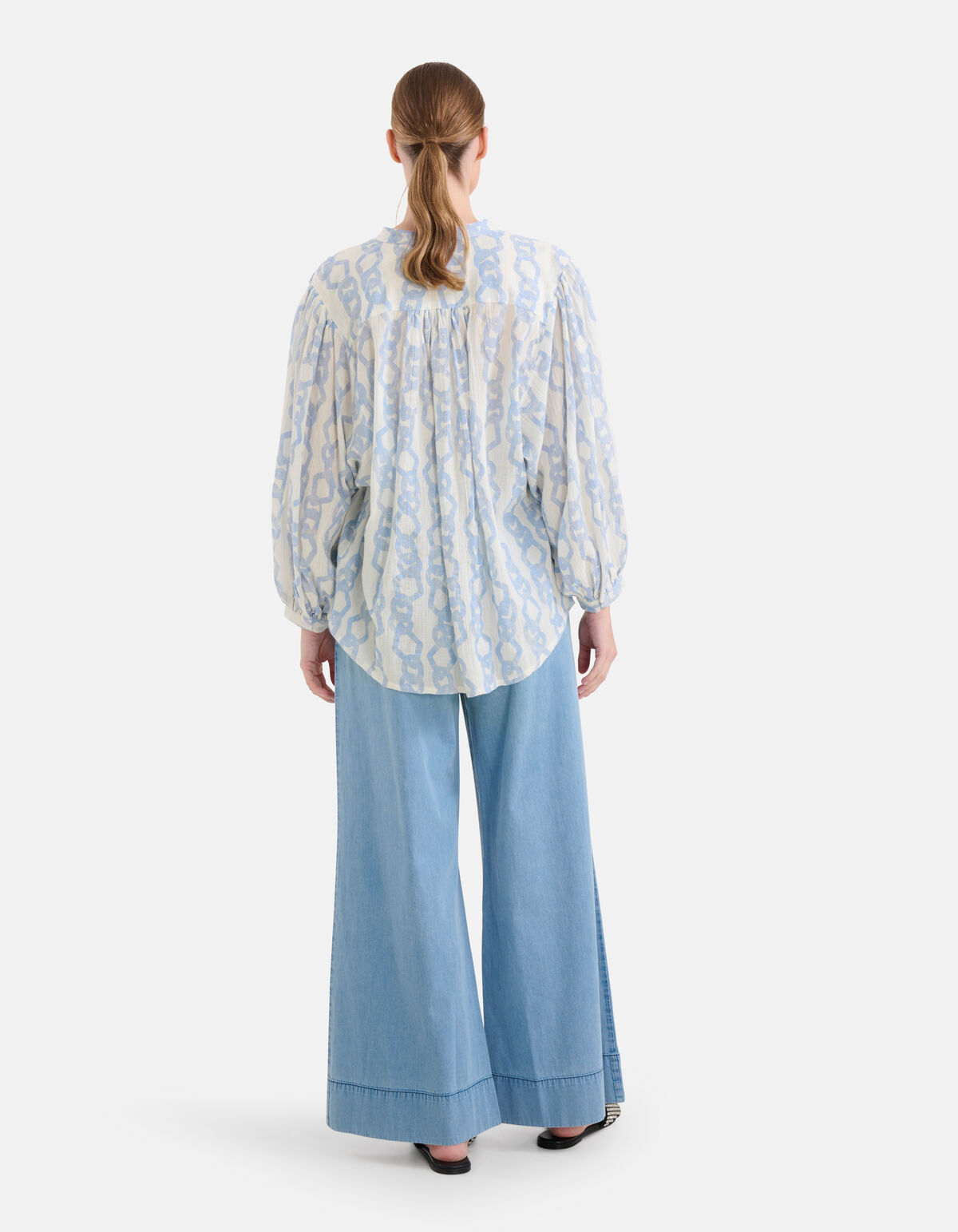 Wasserdruck Bluse Off White By Mieke SHOEBY WOMEN