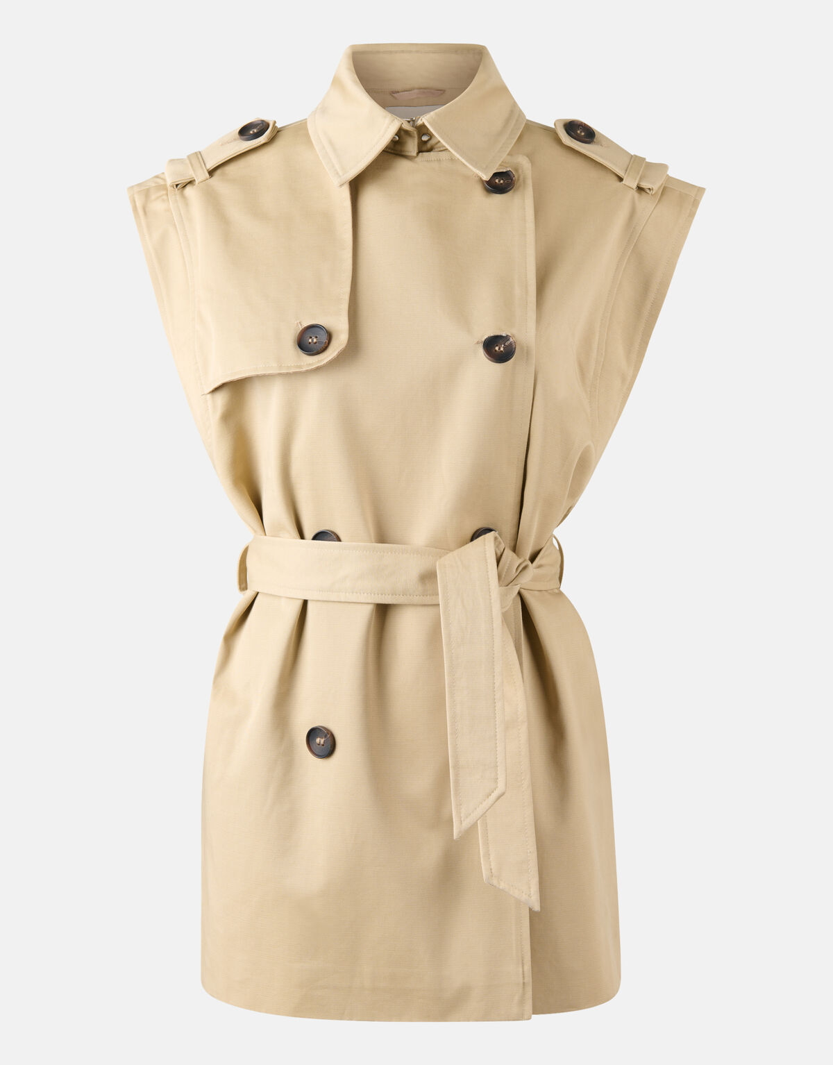 Ärmelloser Trenchcoat Beige SHOEBY WOMEN