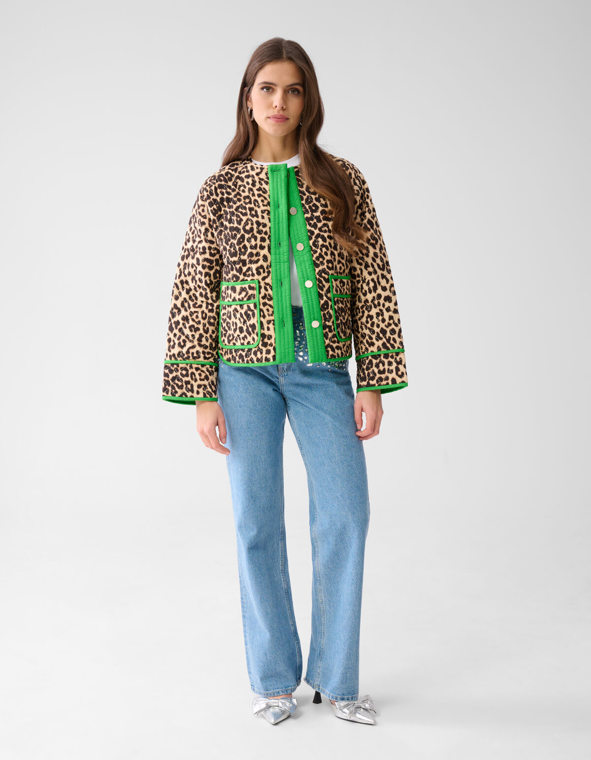 Gesteppte Leopardenjacke Braun SHOEBY WOMEN