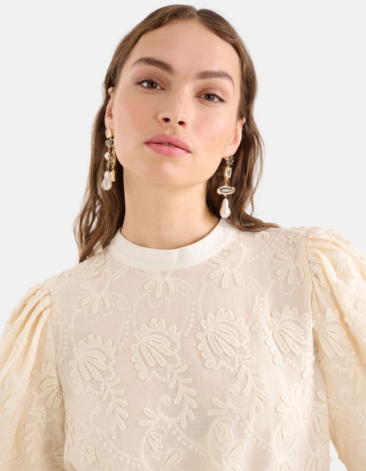 Verschiedene Ohrringe Grau SHOEBY ACCESSOIRES