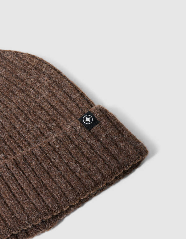 Rib Beanie Dunkelbraun SHOEBY ACCESSOIRES