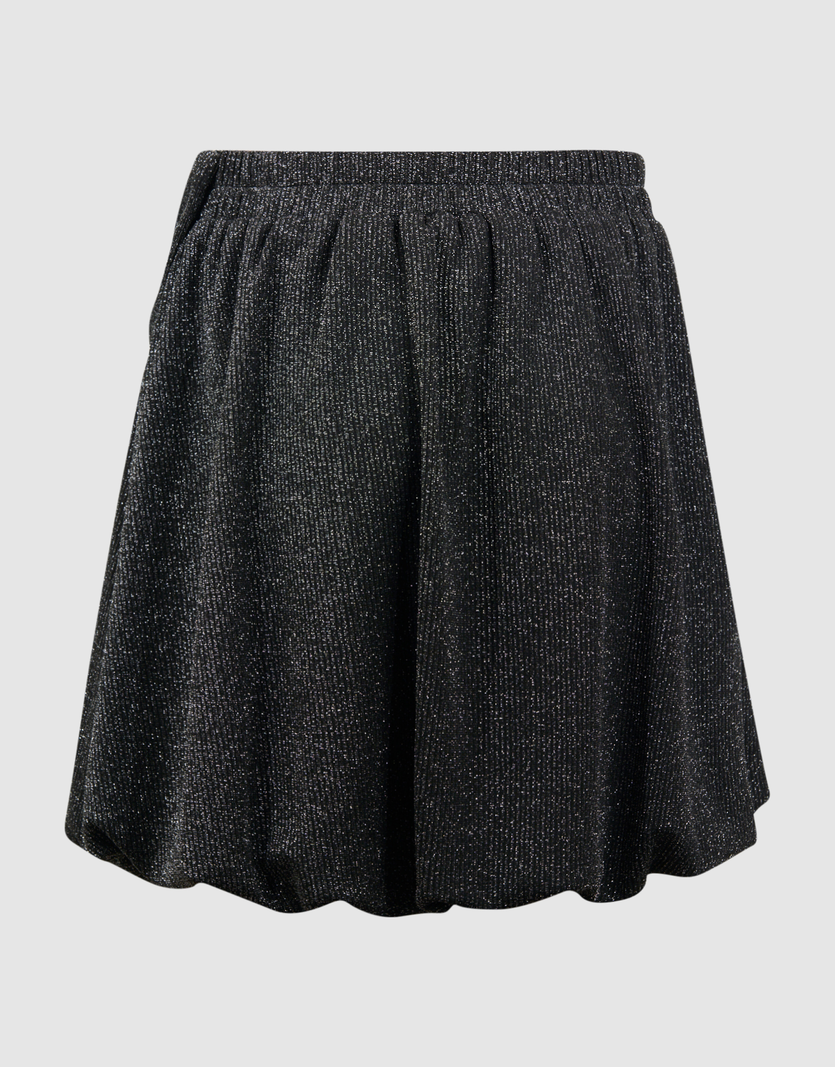 Minirock mit Glitzerschleife in Schwarz SHOEBY ACCESSOIRES