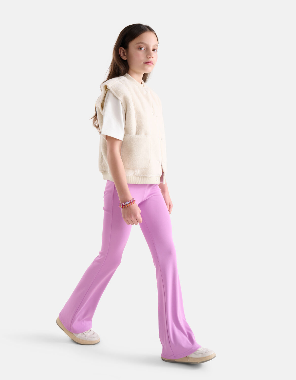 Ausgestellte Leggings Hellviolett SHOEBY GIRLS