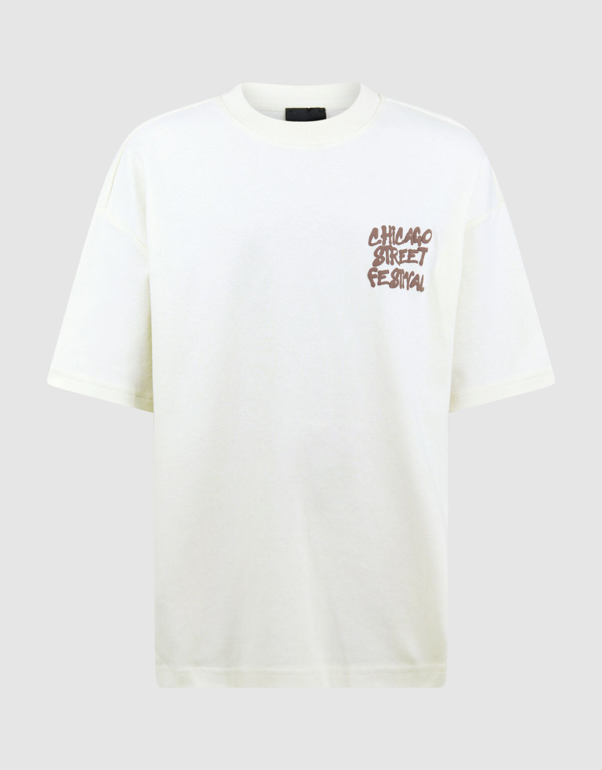 Festival-Kunstwerk-T-Shirt, cremefarben SHOEBY BOYS