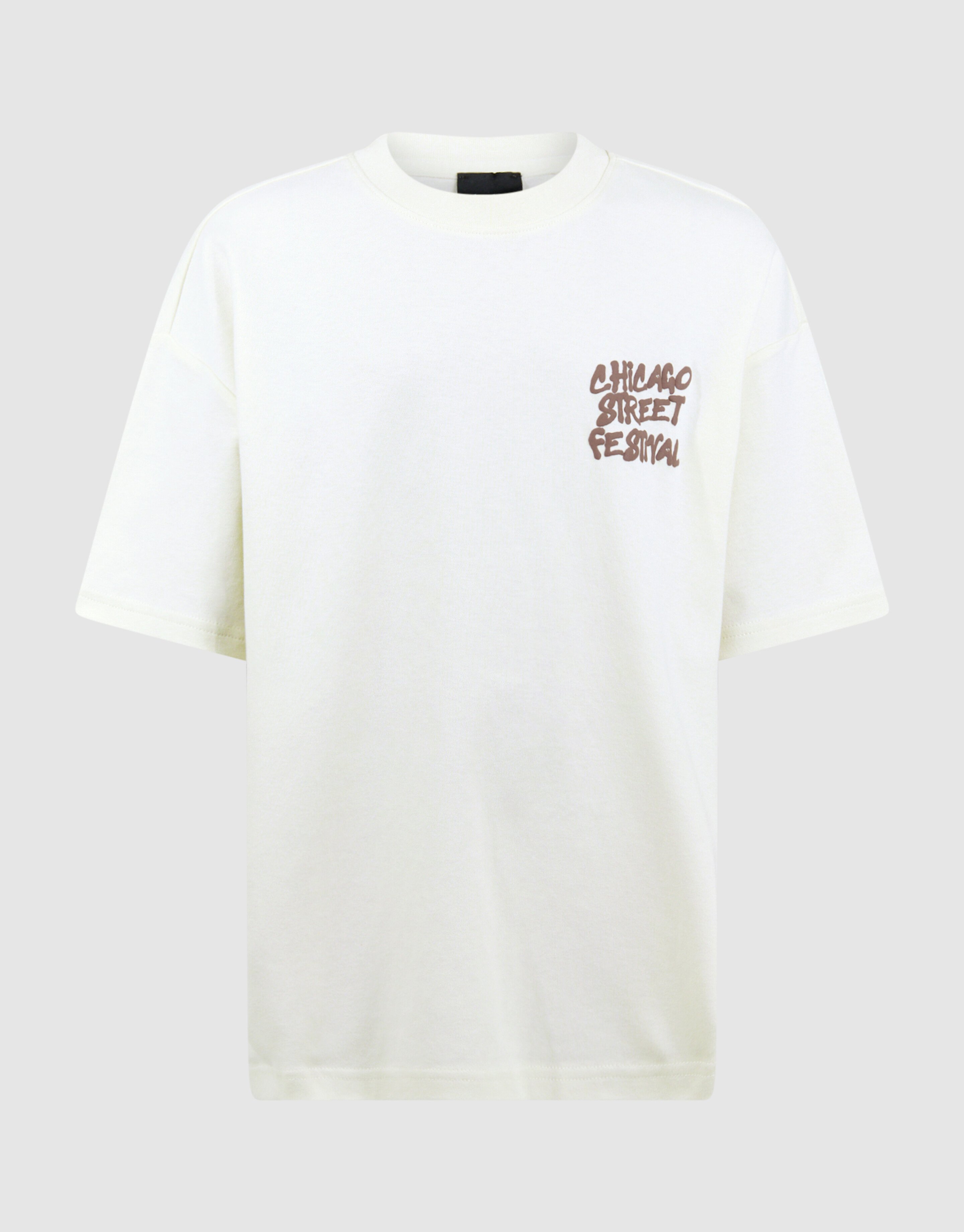 Festival-Kunstwerk-T-Shirt, cremefarben SHOEBY BOYS