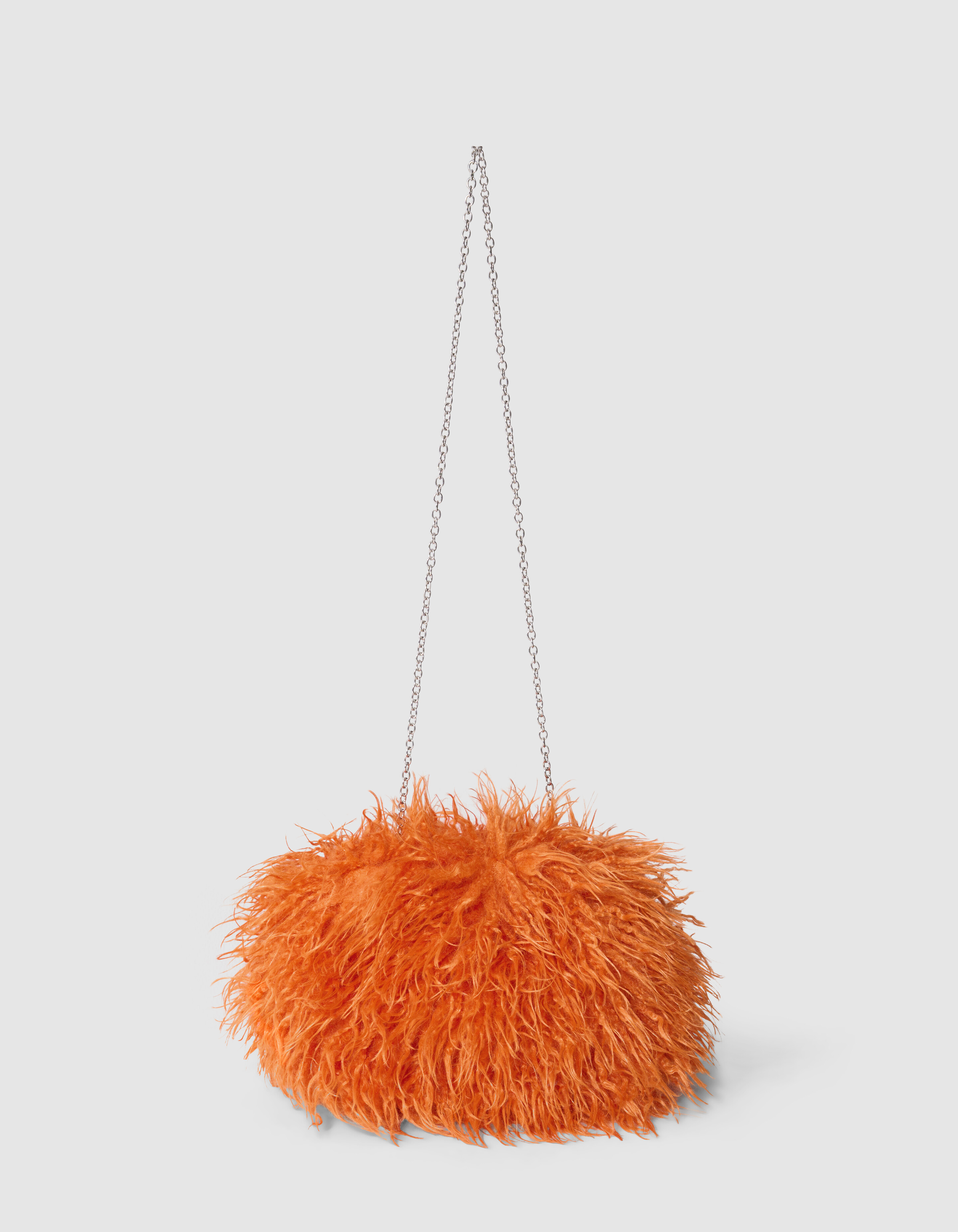 Fluffy Clutch Orange SHOEBY ACCESSOIRES