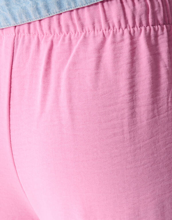 Hose mit weitem Bein und Ziern&auml;hten, hellrosa SHOEBY GIRLS