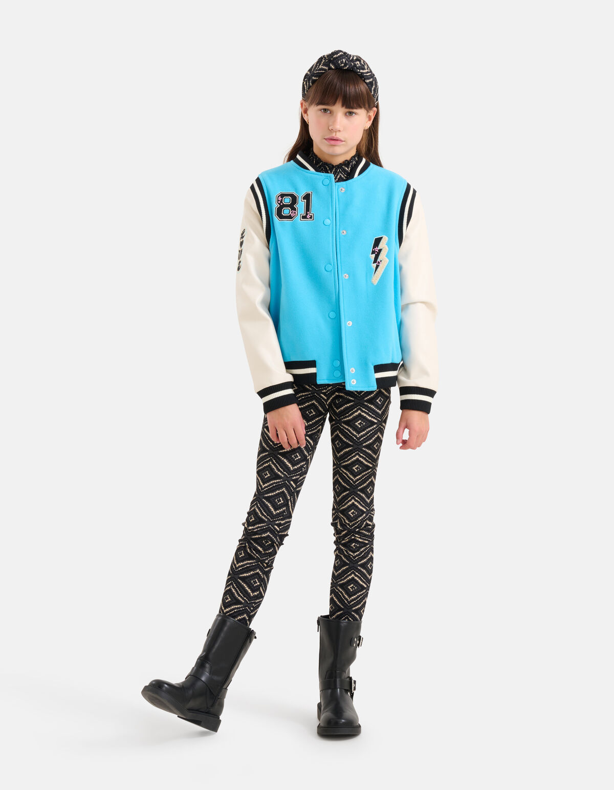 Varsity Jacke Blau SHOEBY GIRLS