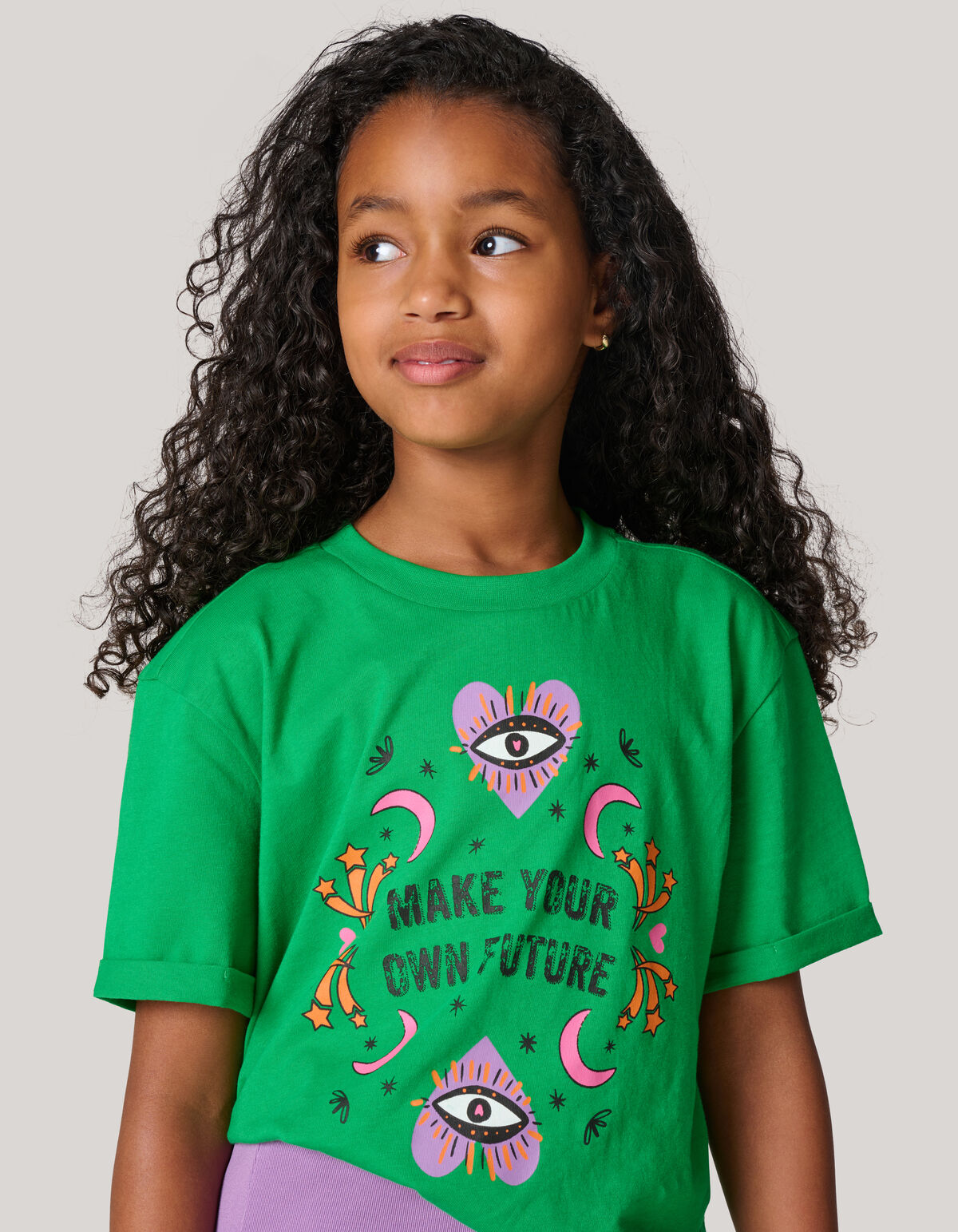 Artwork T-shirt Grün SHOEBY GIRLS