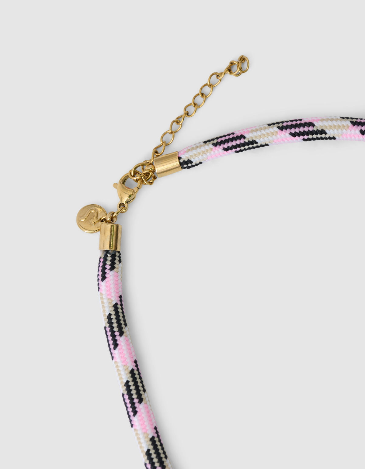 Blumenhalskette Rosa SHOEBY ACCESSOIRES