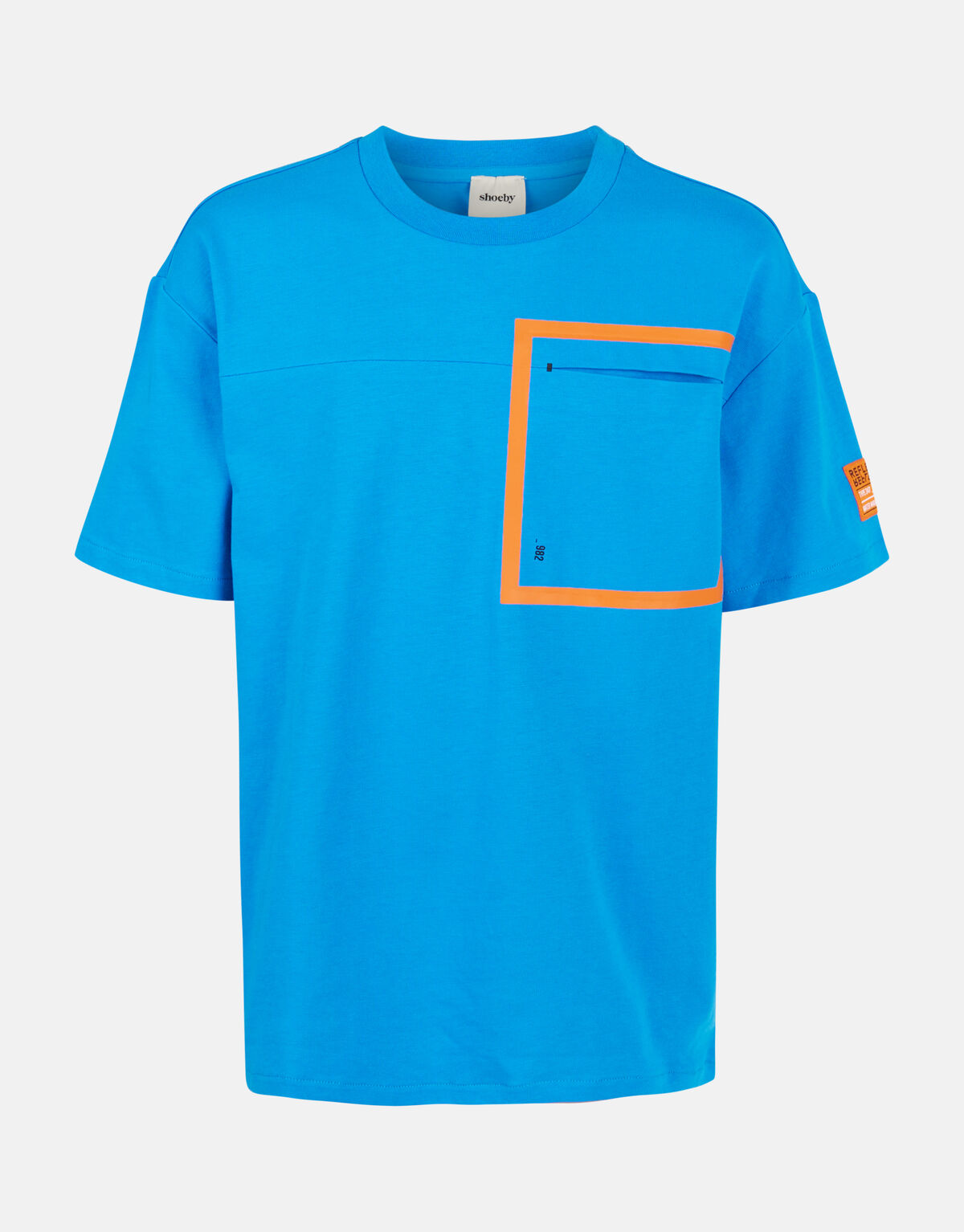 Relaxed Fit T-shirt Blau SHOEBY BOYS
