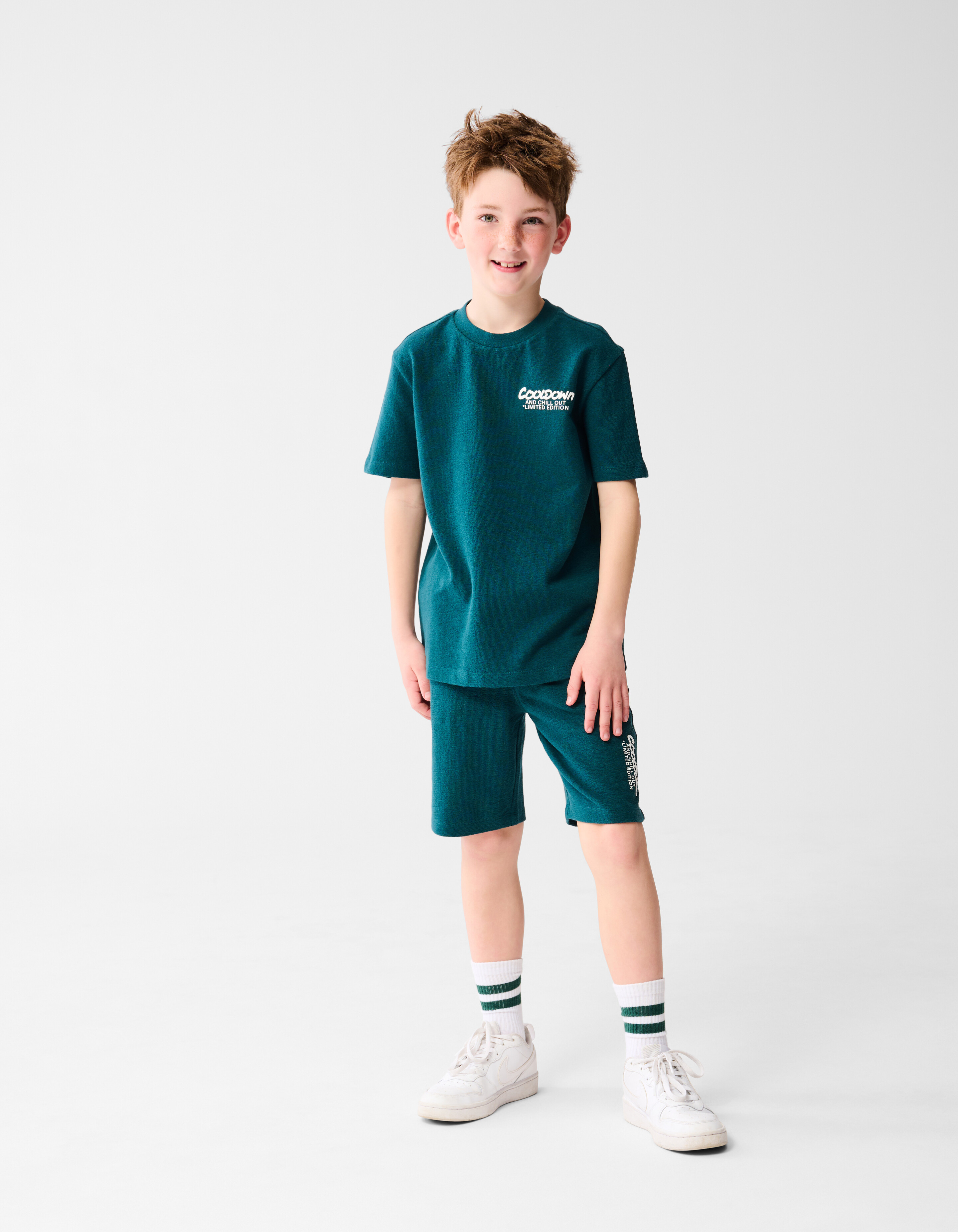 Text Kurz Dunkelgrün SHOEBY BOYS