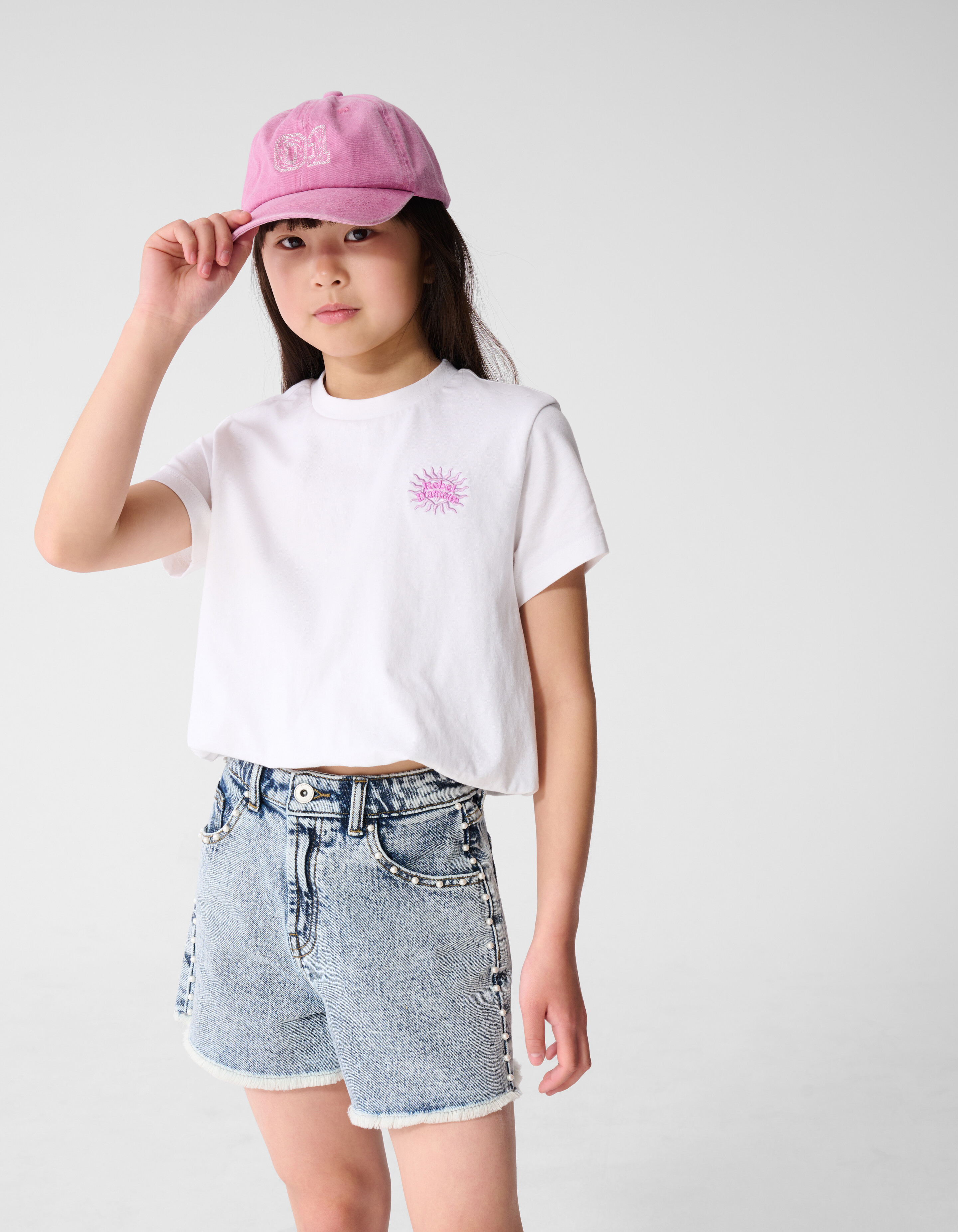 Ballonkunst T-Shirt Wei&szlig; SHOEBY GIRLS