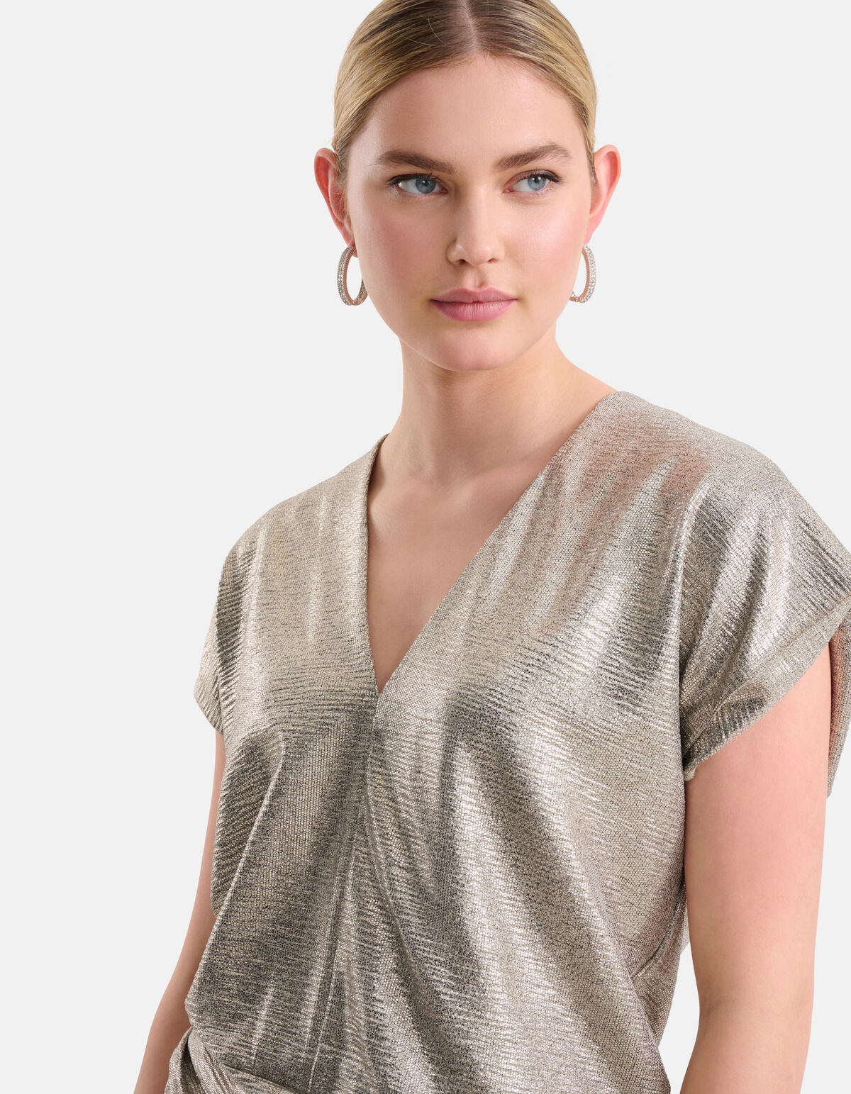 Metallic Top Zilver SHOEBY WOMEN